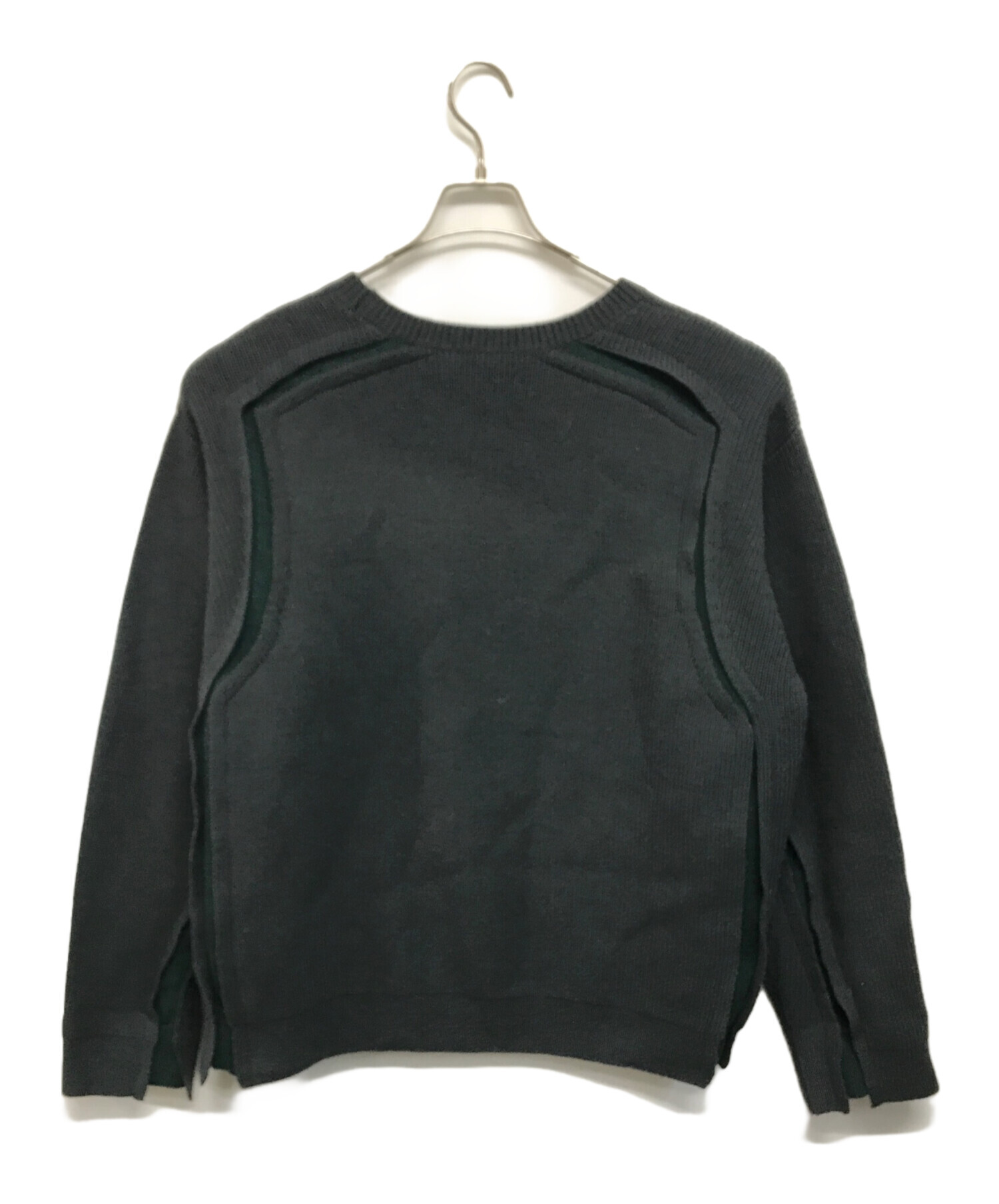 中古・古着通販】YOKE (ヨーク) BROKEN CREWNECK SWEATE（ブロークン 