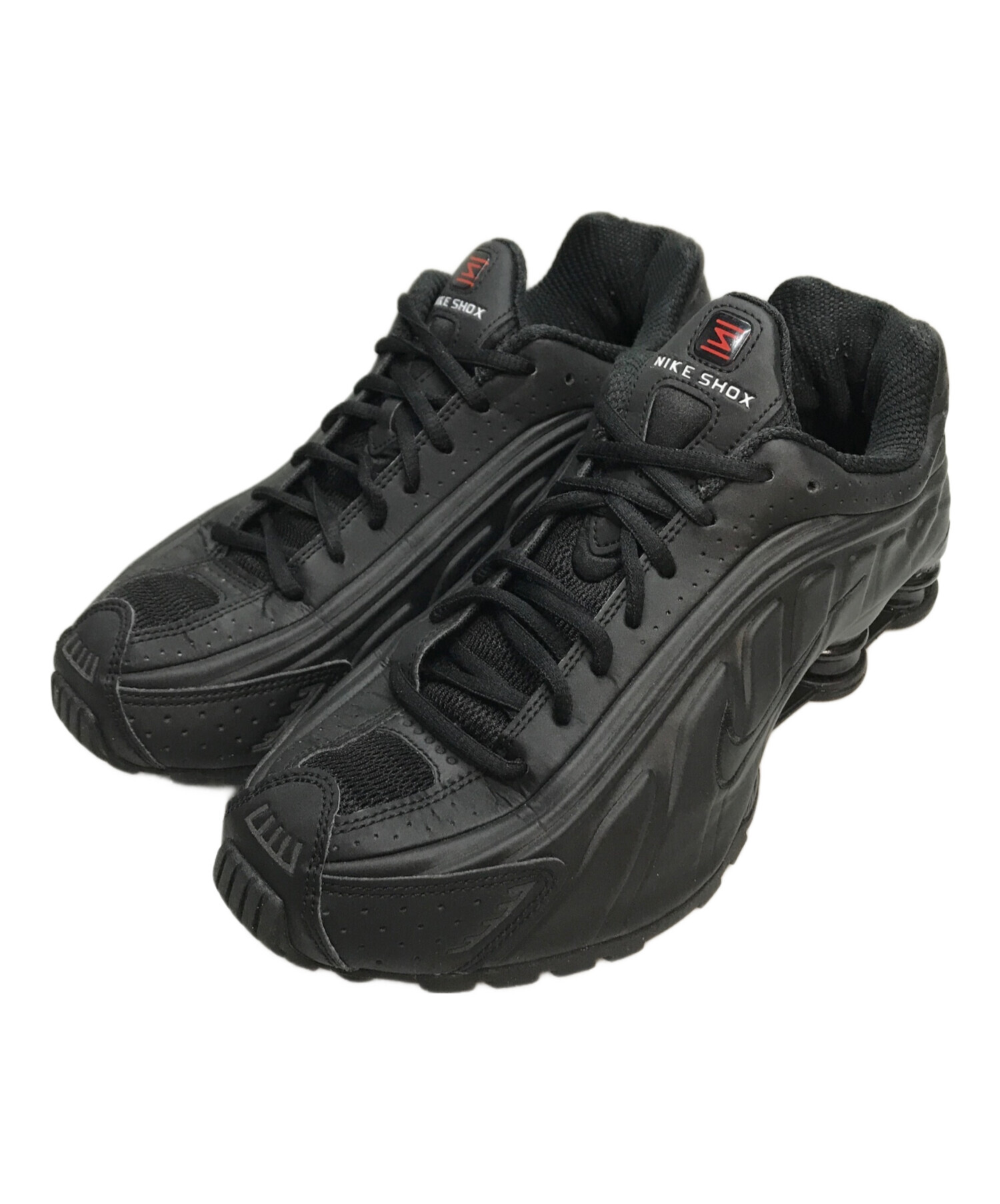 中古・古着通販】NIKE (ナイキ) WMNS SHOX R4 ショックス ブラック 