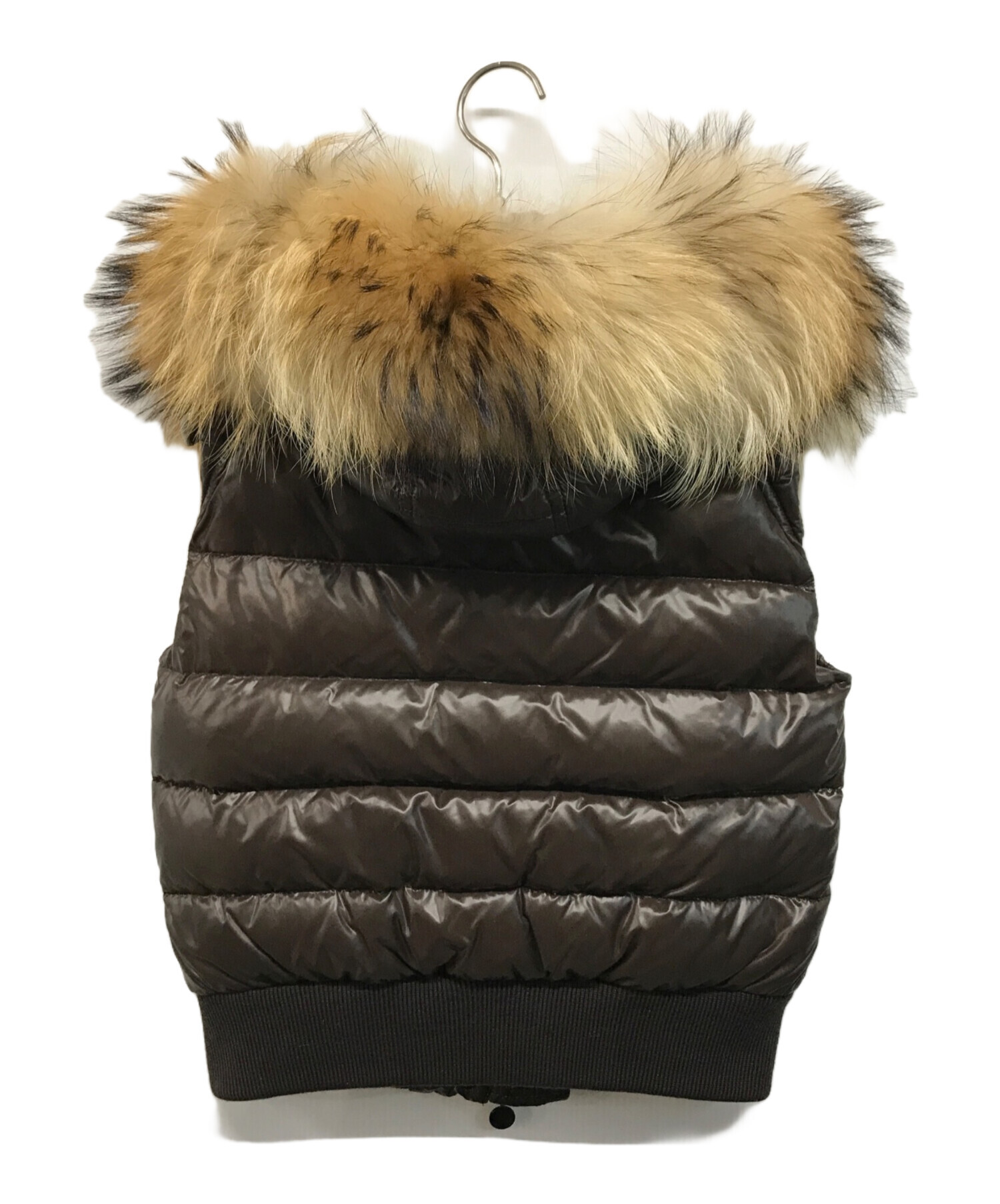 美品 moncler モンクレール TARN GILET ダウンベスト ファー 中古・古着通販】MONCLER (モンクレール) TARN GILET （ターン・ジレ