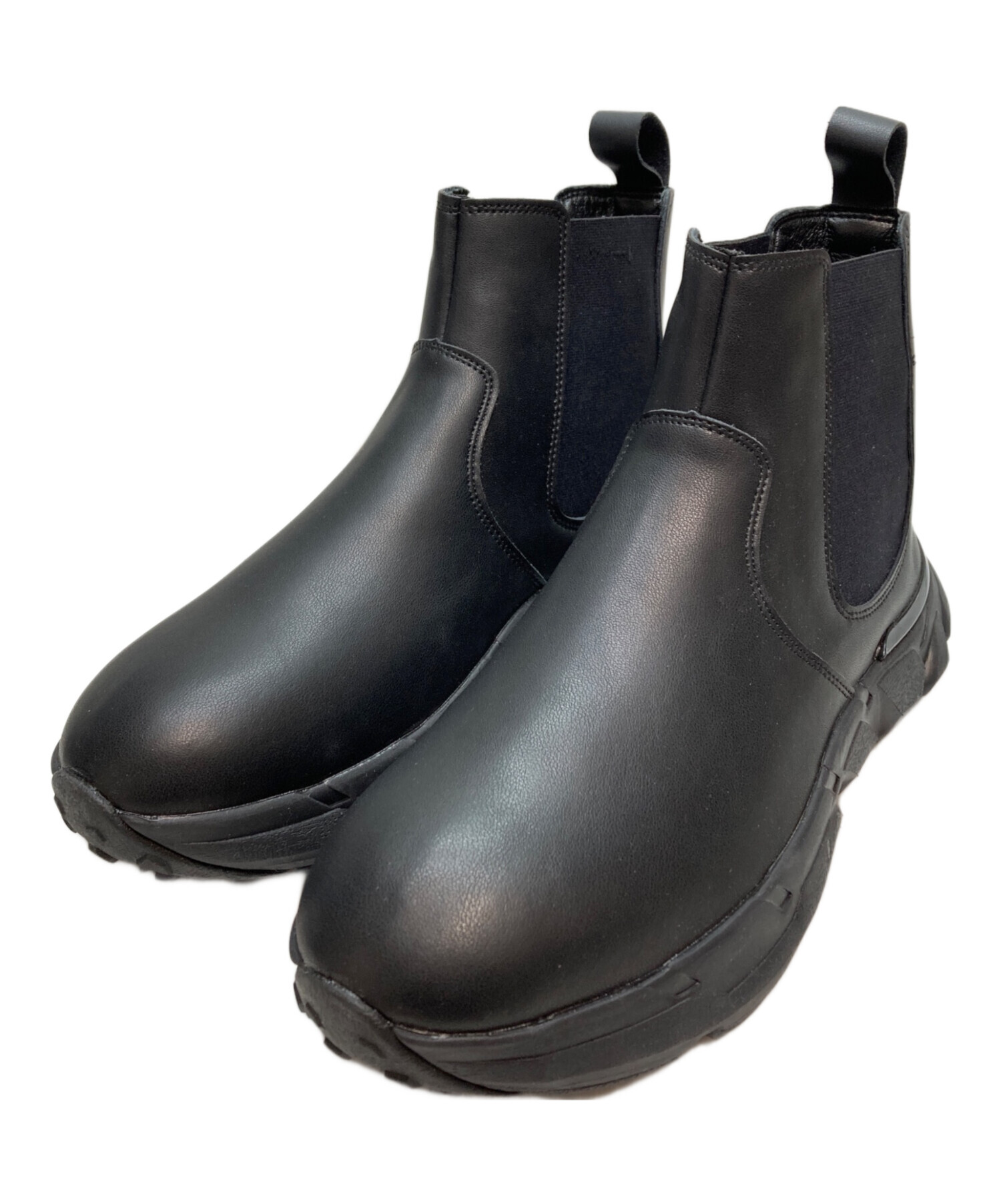 オープニングアクトサイドゴアブーツ 中古・古着通販】OPENING act (オープニングアクト) サイドゴアブーツ