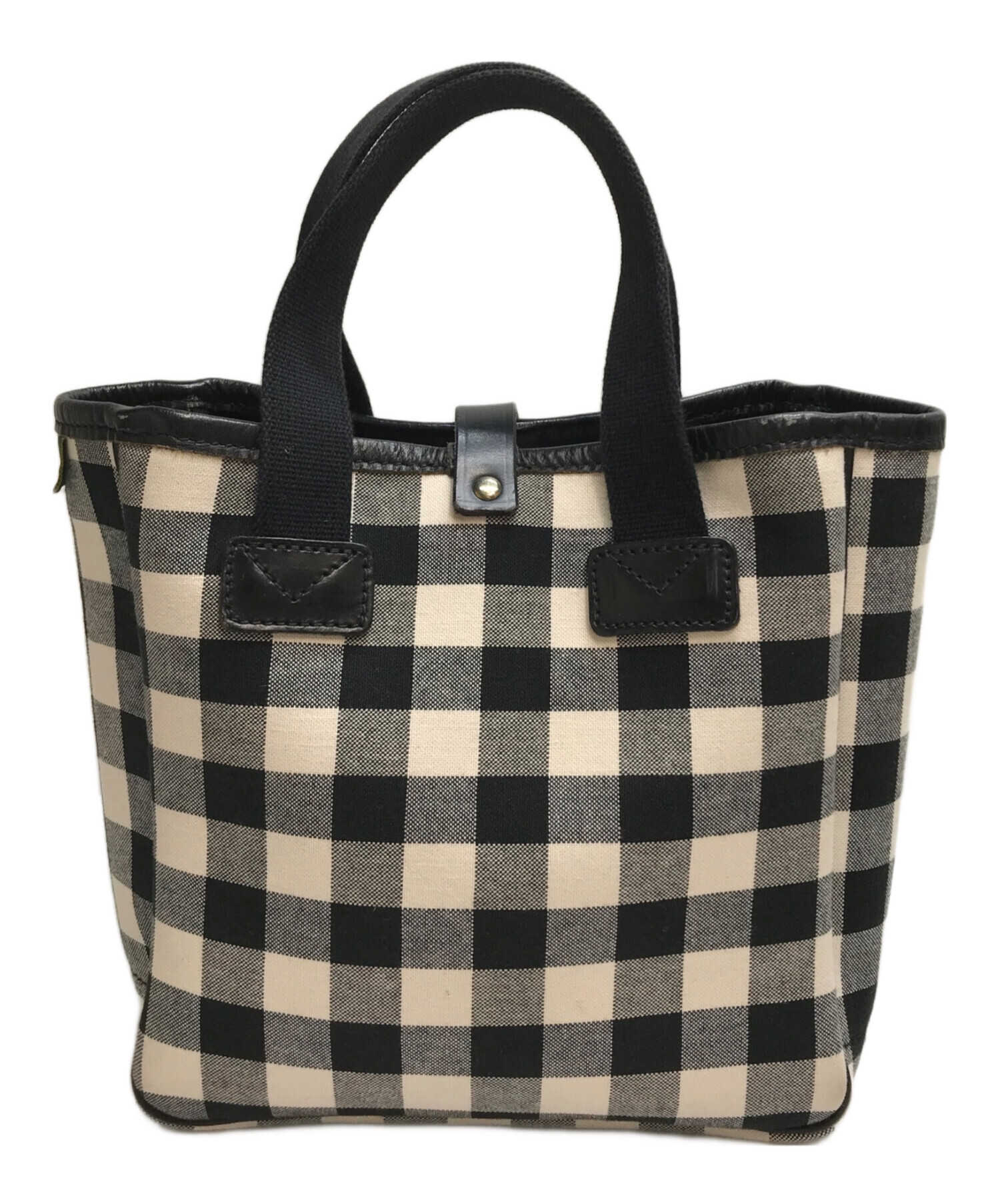 Brady Bag チェック柄 ミニトートバッグ 中古・古着通販】Brady (ブレディ) ギンガムチェック ミニトートバッグ