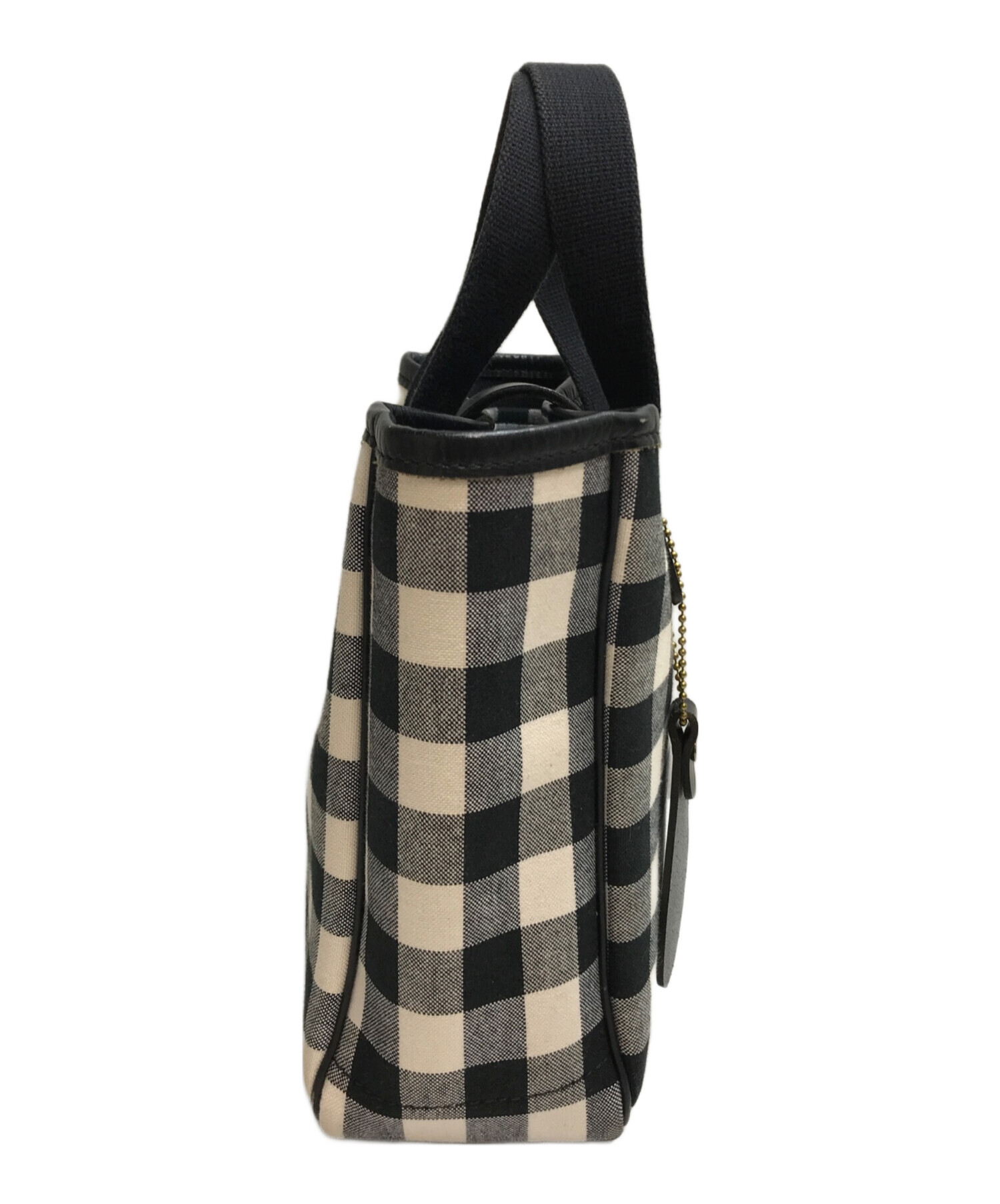 Brady Bag チェック柄 ミニトートバッグ 中古・古着通販】Brady (ブレディ) ギンガムチェック ミニトートバッグ