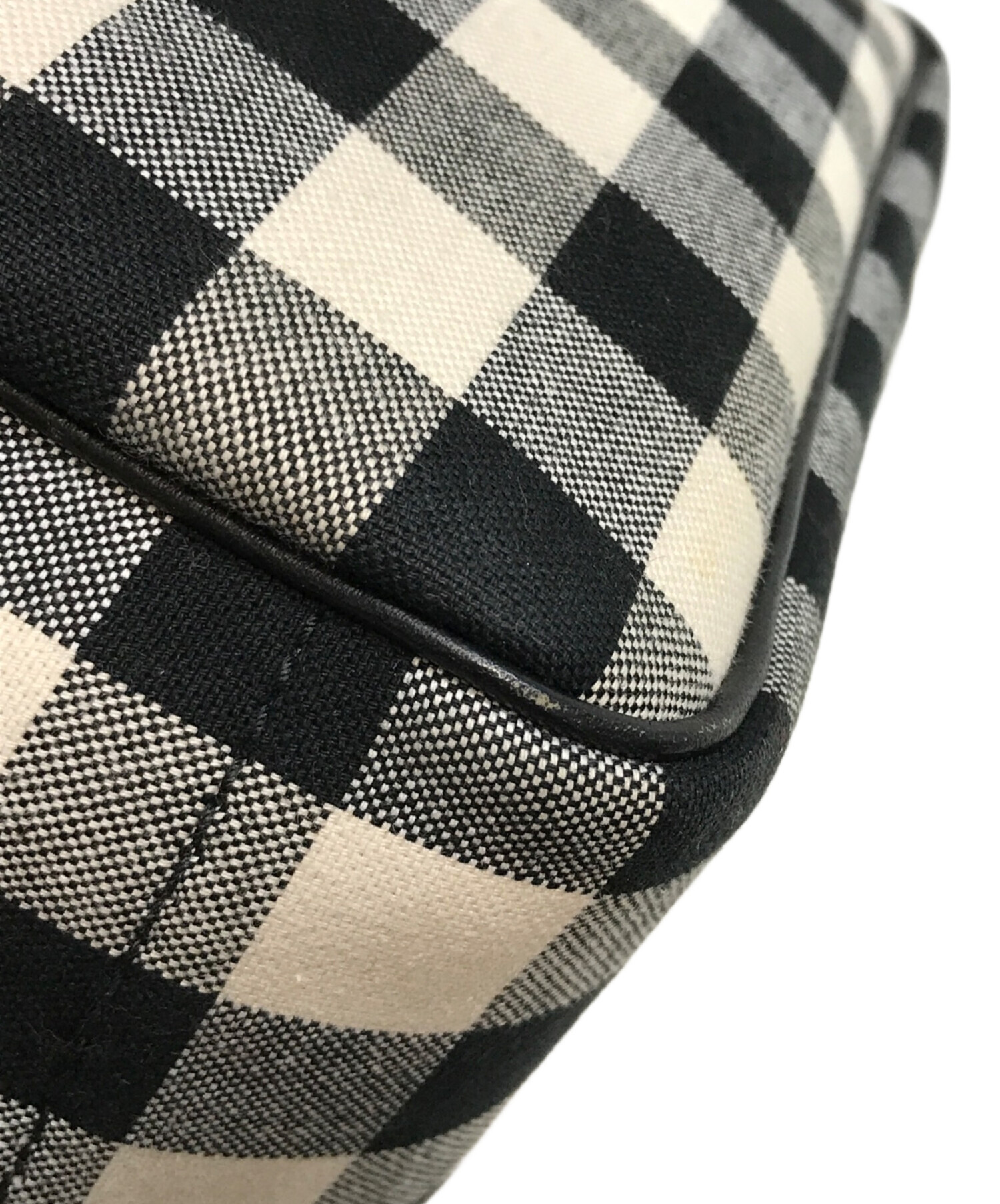 中古・古着通販】Brady (ブレディ) ギンガムチェック ミニトートバッグ