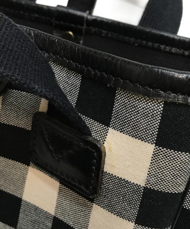 中古・古着通販】Brady (ブレディ) ギンガムチェック ミニトートバッグ