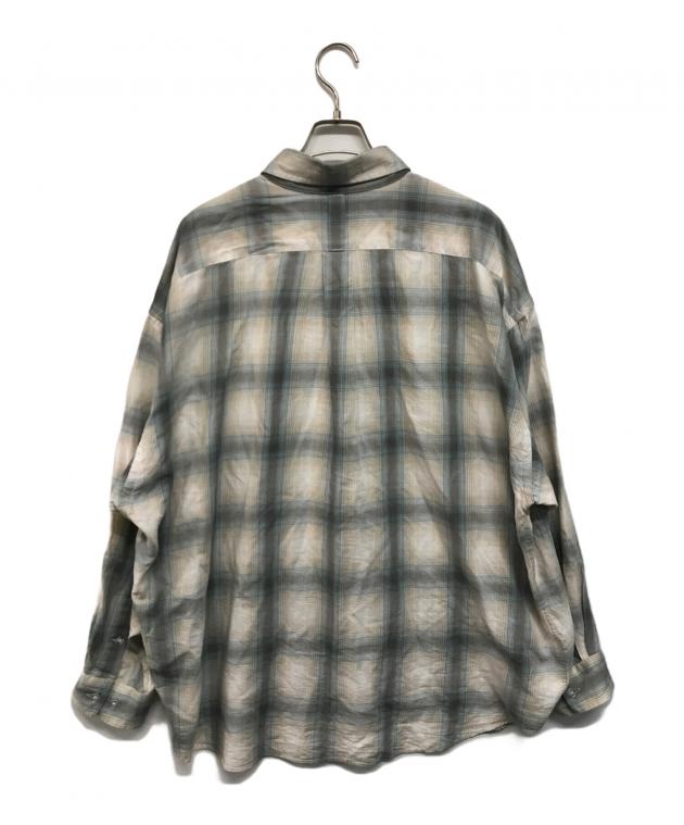 中古・古着通販】ROTOL (ロトル) BASIC SHIRT-1LDK CHECK ベージュ