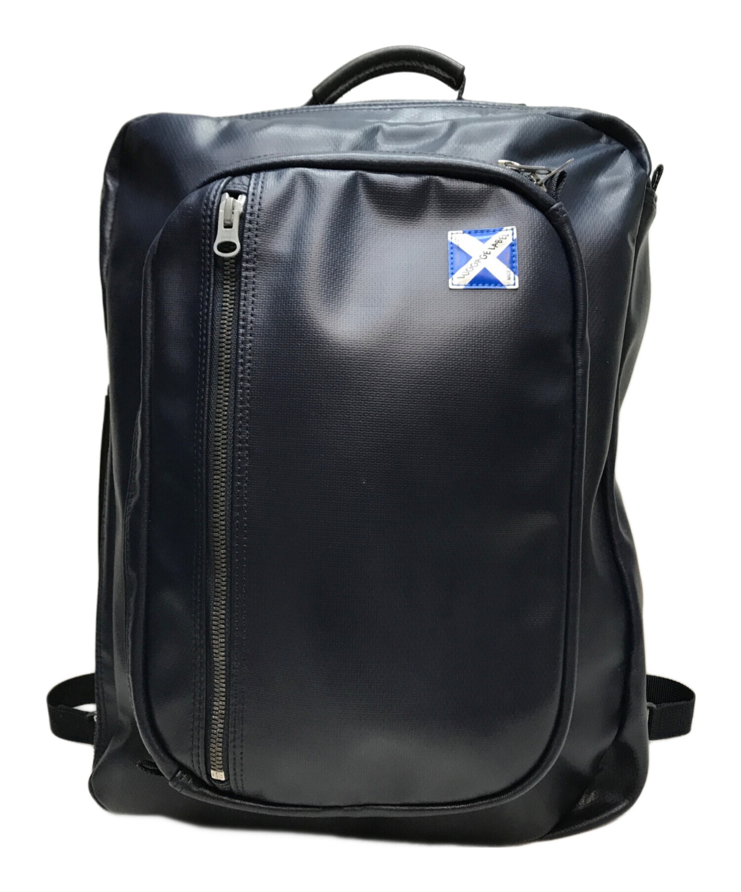 極美品！LUGGAGE LABEL リュック バックパック ネイビー 中古・古着通販】LUGGAGE LABEL (ラゲッジ レーベル) 3WAY BRIEFCASE