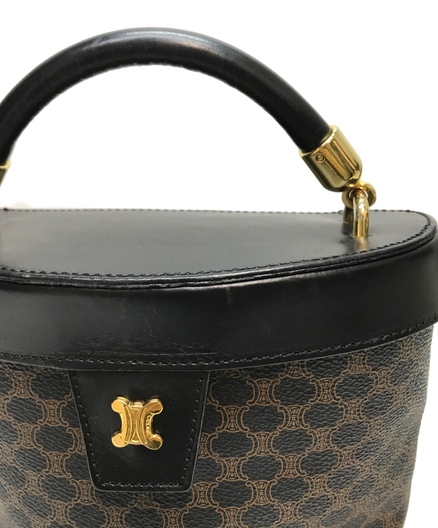中古・古着通販】CELINE (セリーヌ) バニティバッグ ハンドバッグ