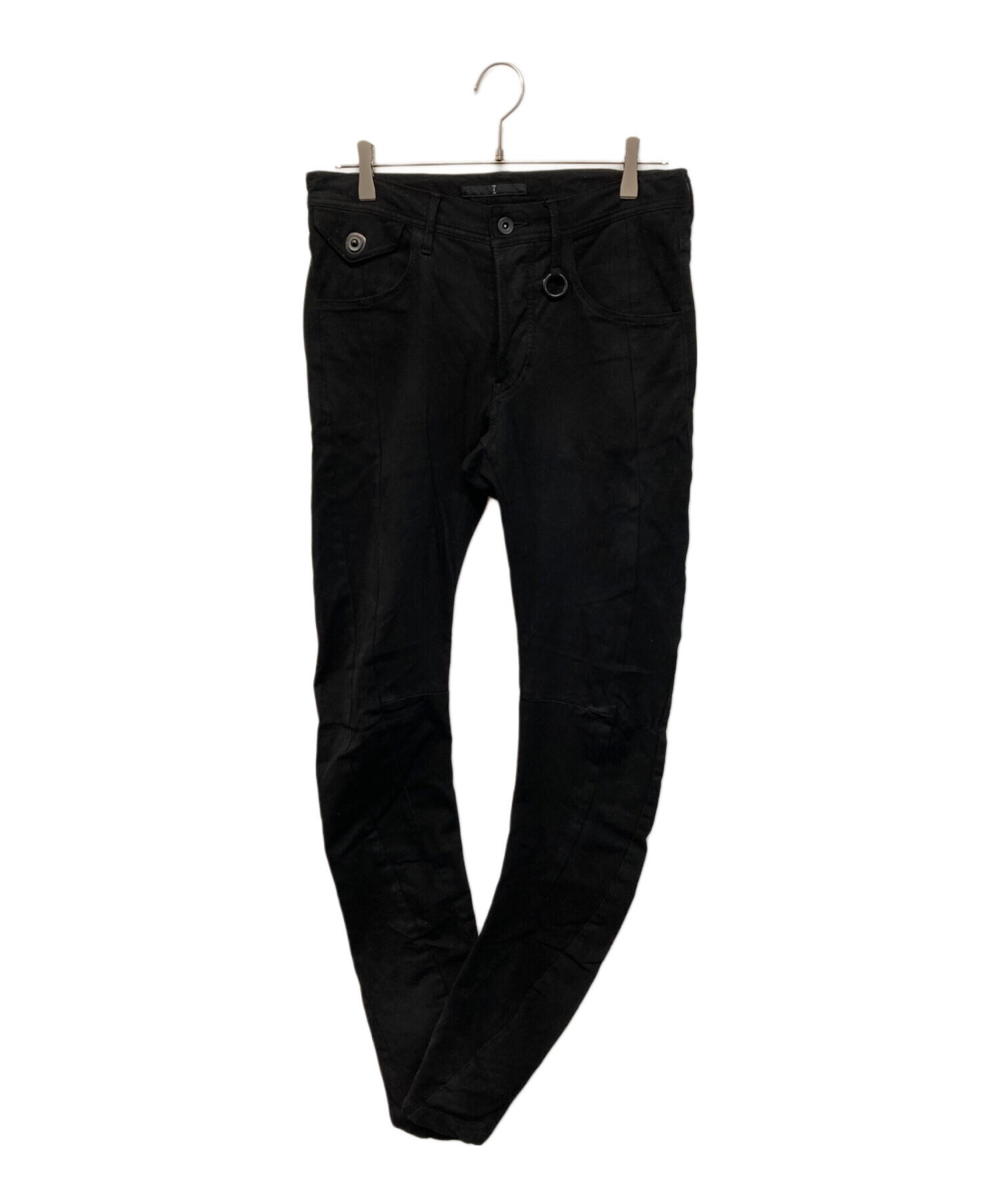 JULIUSコーティングスキニーデニムパンツ 中古・古着通販】JULIUS (ユリウス) コーティングスキニーぺディング