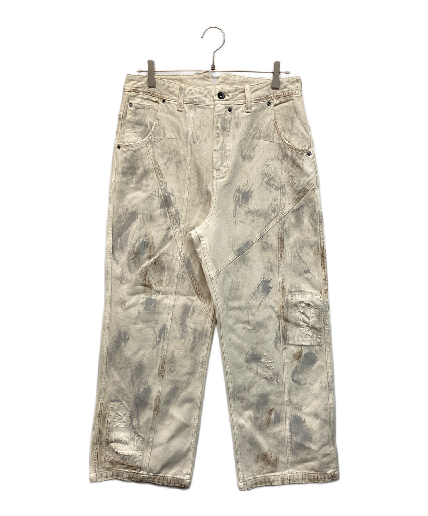 professor e デニムジーンズ 中古・古着通販】professor.E (プロフェッサー イー) WORN-OUT-DENIM
