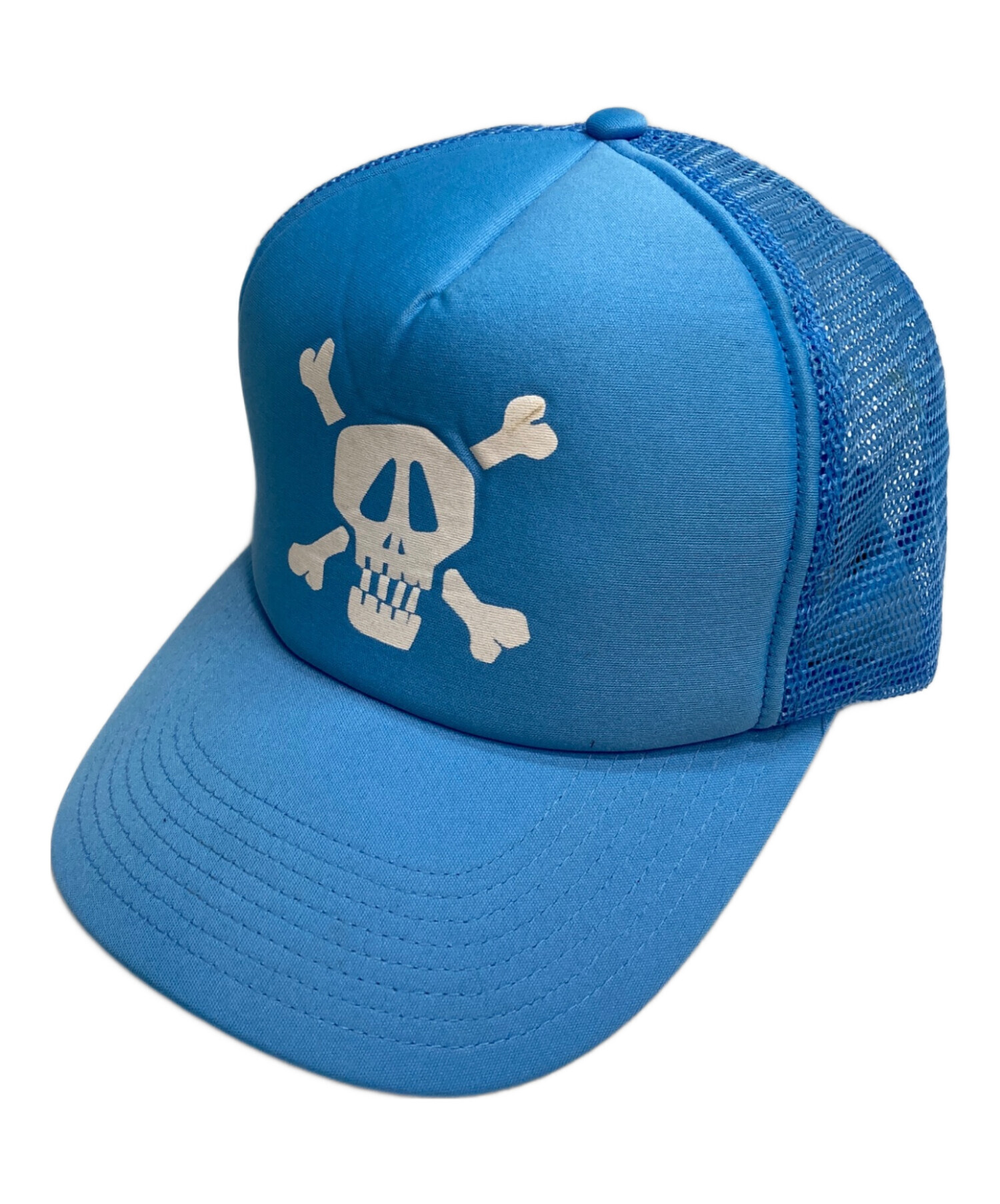 BUCO メッシュキャップ/スカルピストン 中古・古着通販】stussy (ステューシー) 90sスカルボーンメッシュ