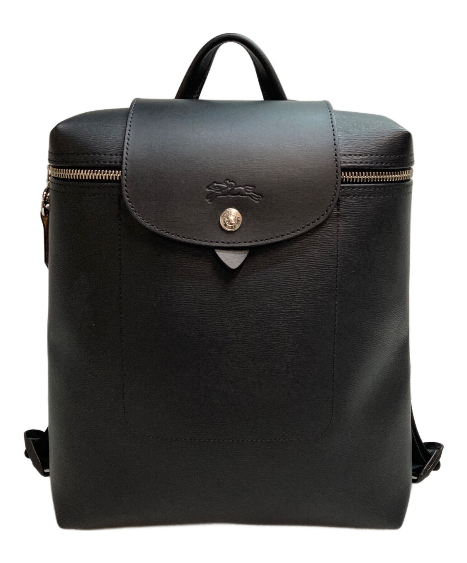 新作の 限定商品 新品 LONGCHAMP リュックブラックルプリアージュ ネオ