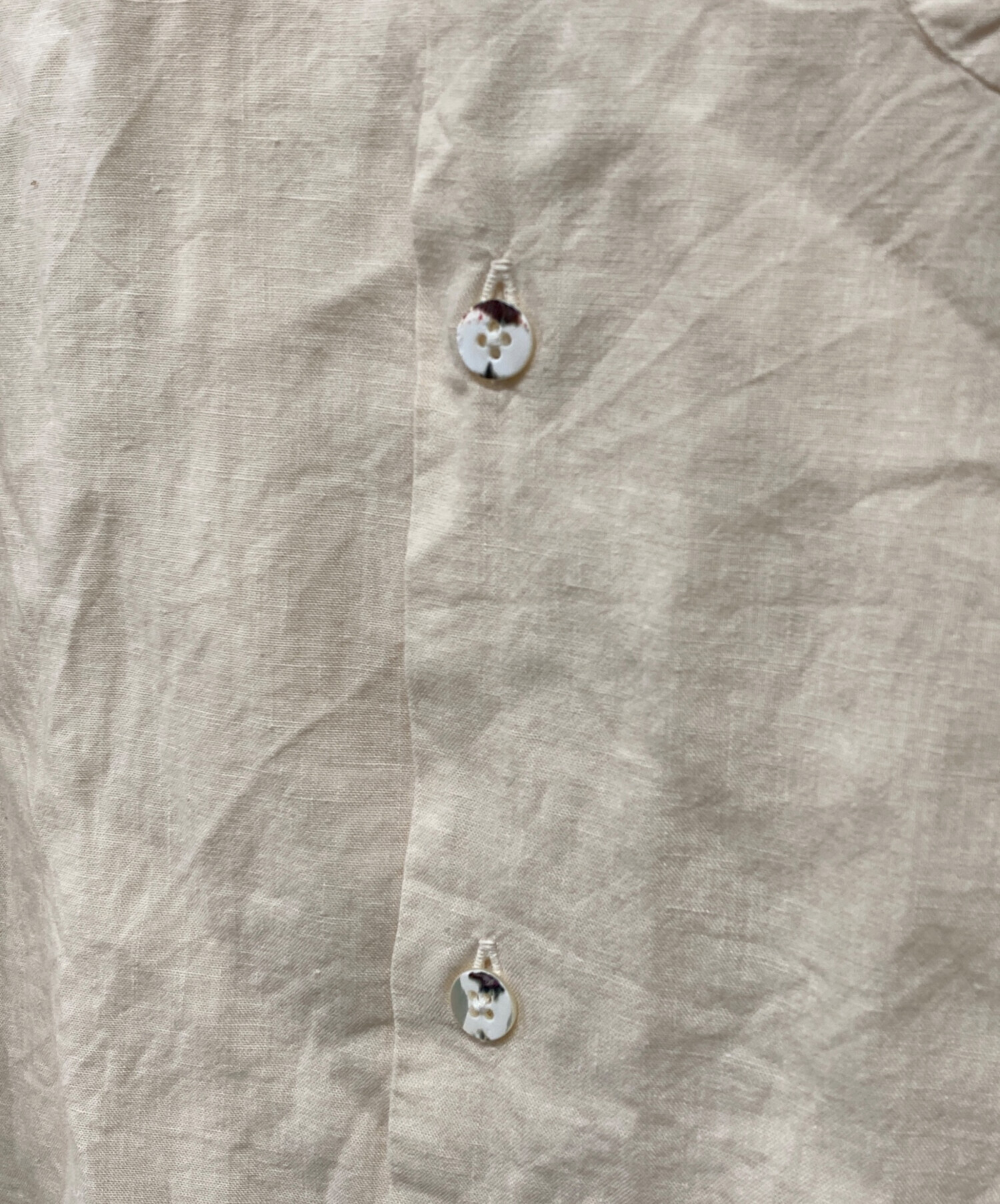中古・古着通販】KAPITAL (キャピタル) Soft Linen Open Collar Shirt