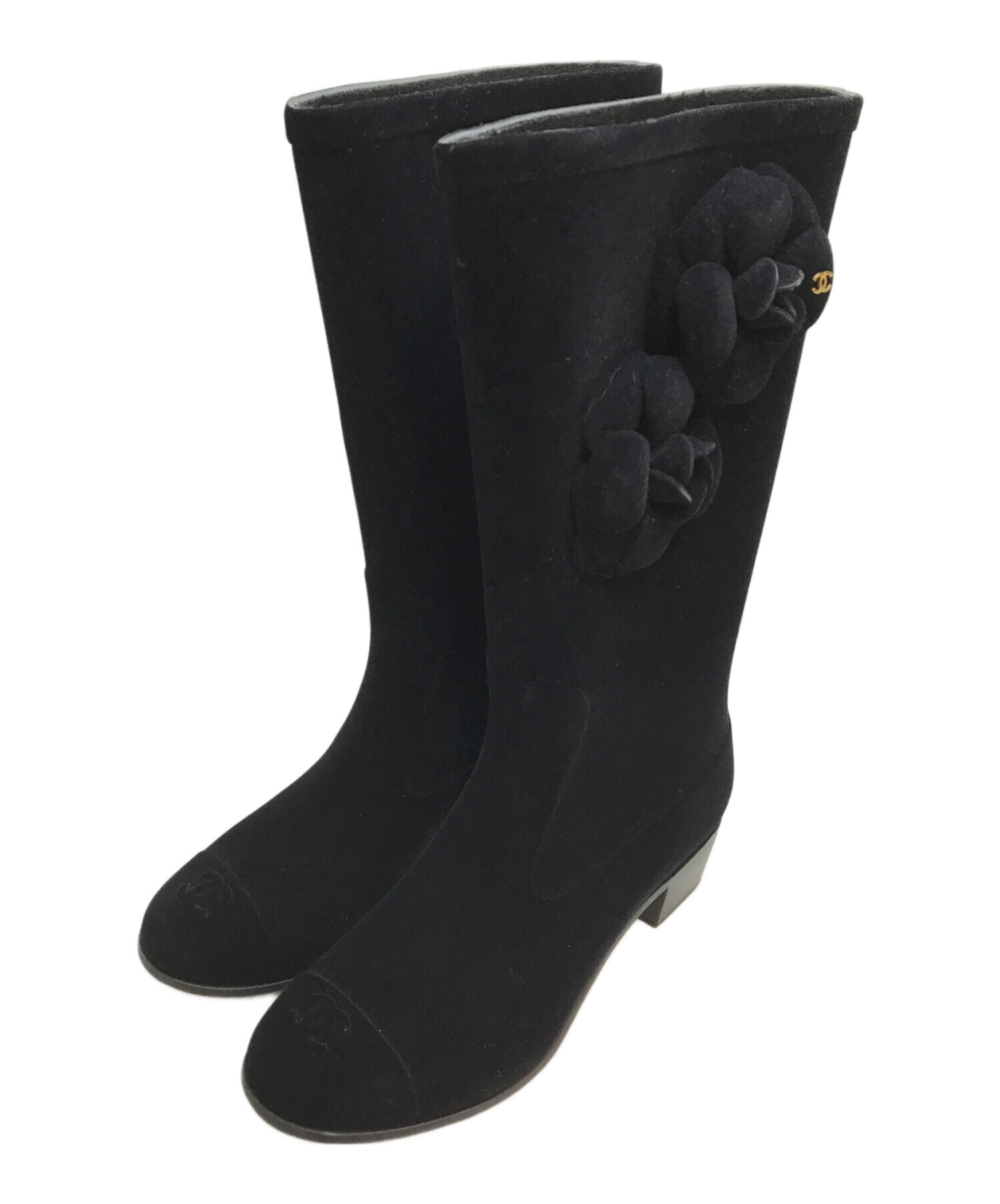 中古・古着通販】CHANEL (シャネル) ココマーク カメリア ベル ベット