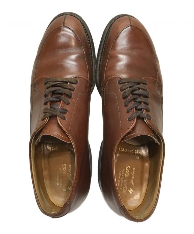 中古・古着通販】Alden (オールデン) Vチップシューズ ブラウン サイズ