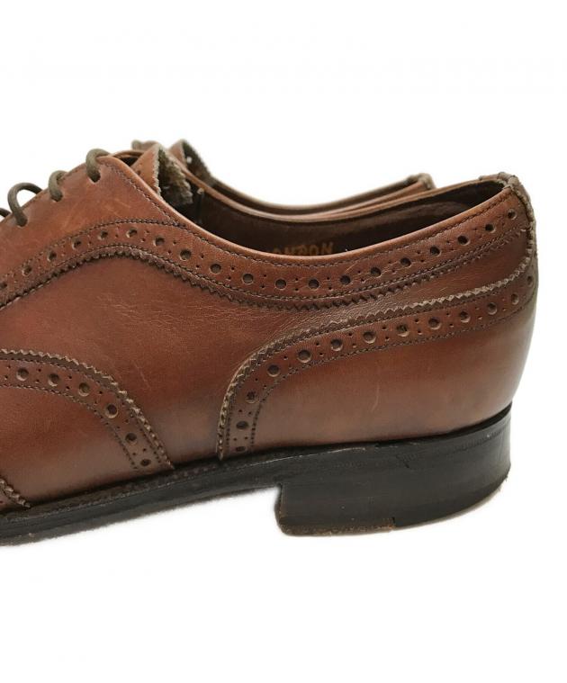 中古・古着通販】CHEANEY (チーニー) ウィングチップシューズ ブラウン