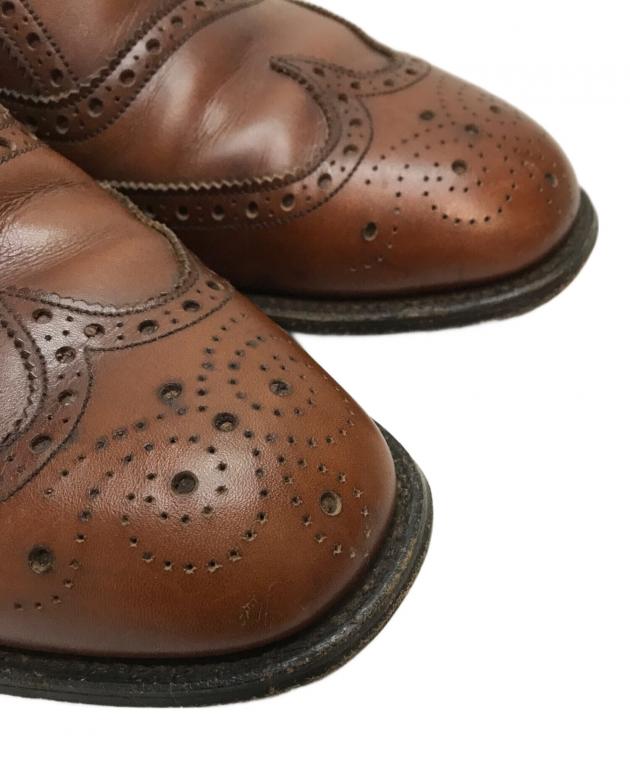 中古・古着通販】CHEANEY (チーニー) ウィングチップシューズ ブラウン