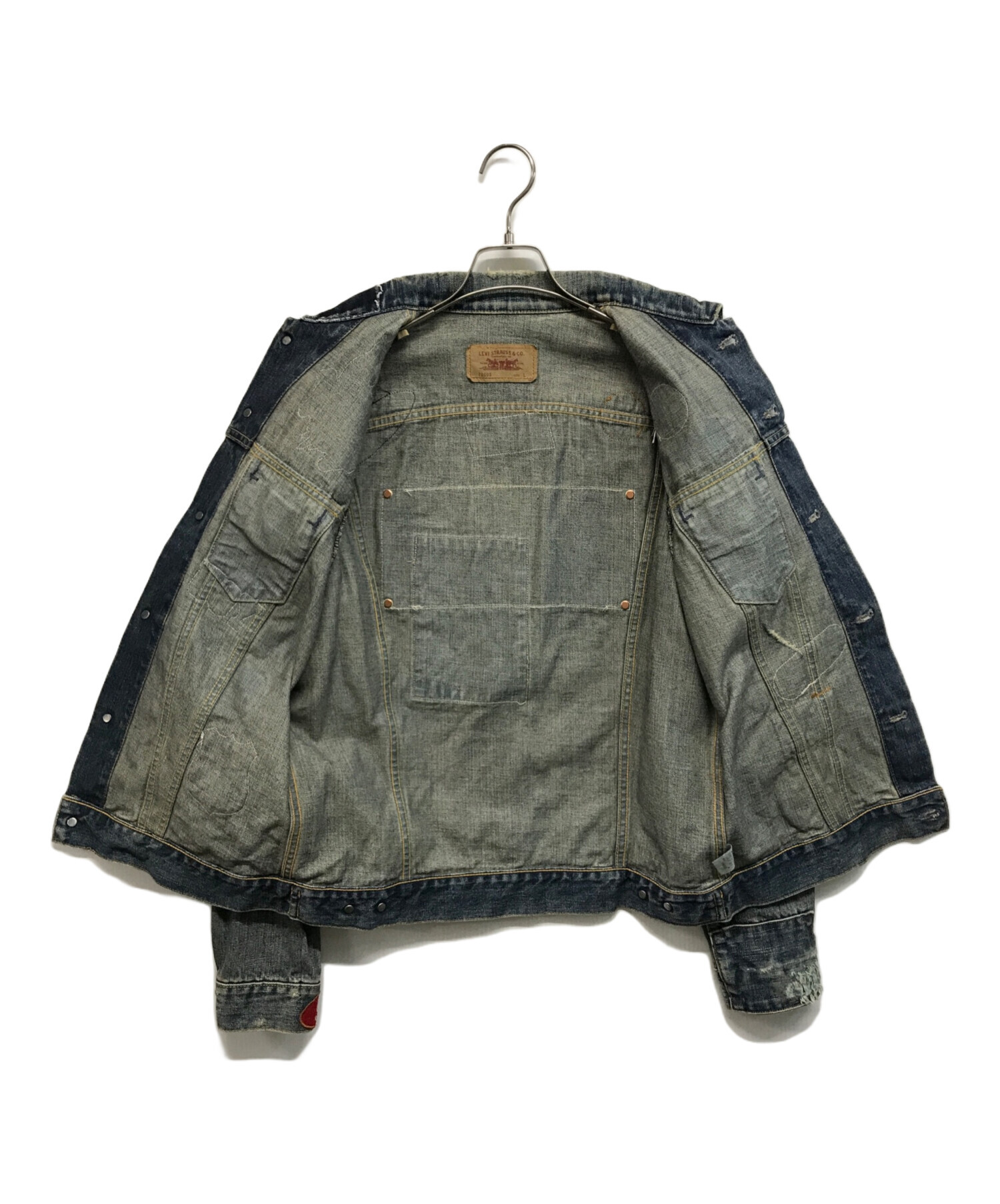中古・古着通販】LEVI'S (リーバイス) デニムジャケット インディゴ