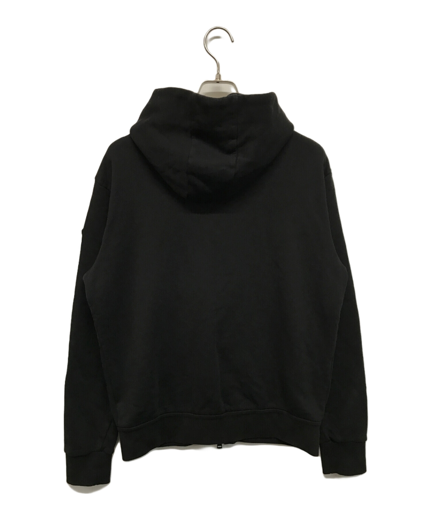 中古・古着通販】MONCLER (モンクレール) ジップパーカー ブラック