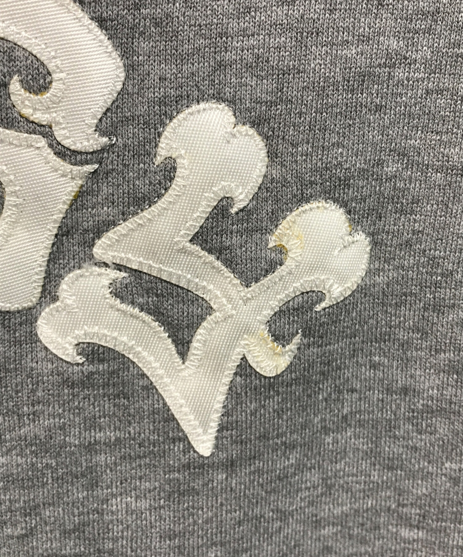 中古・古着通販】stussy (ステューシー) ロゴ刺繍パーカー グレー