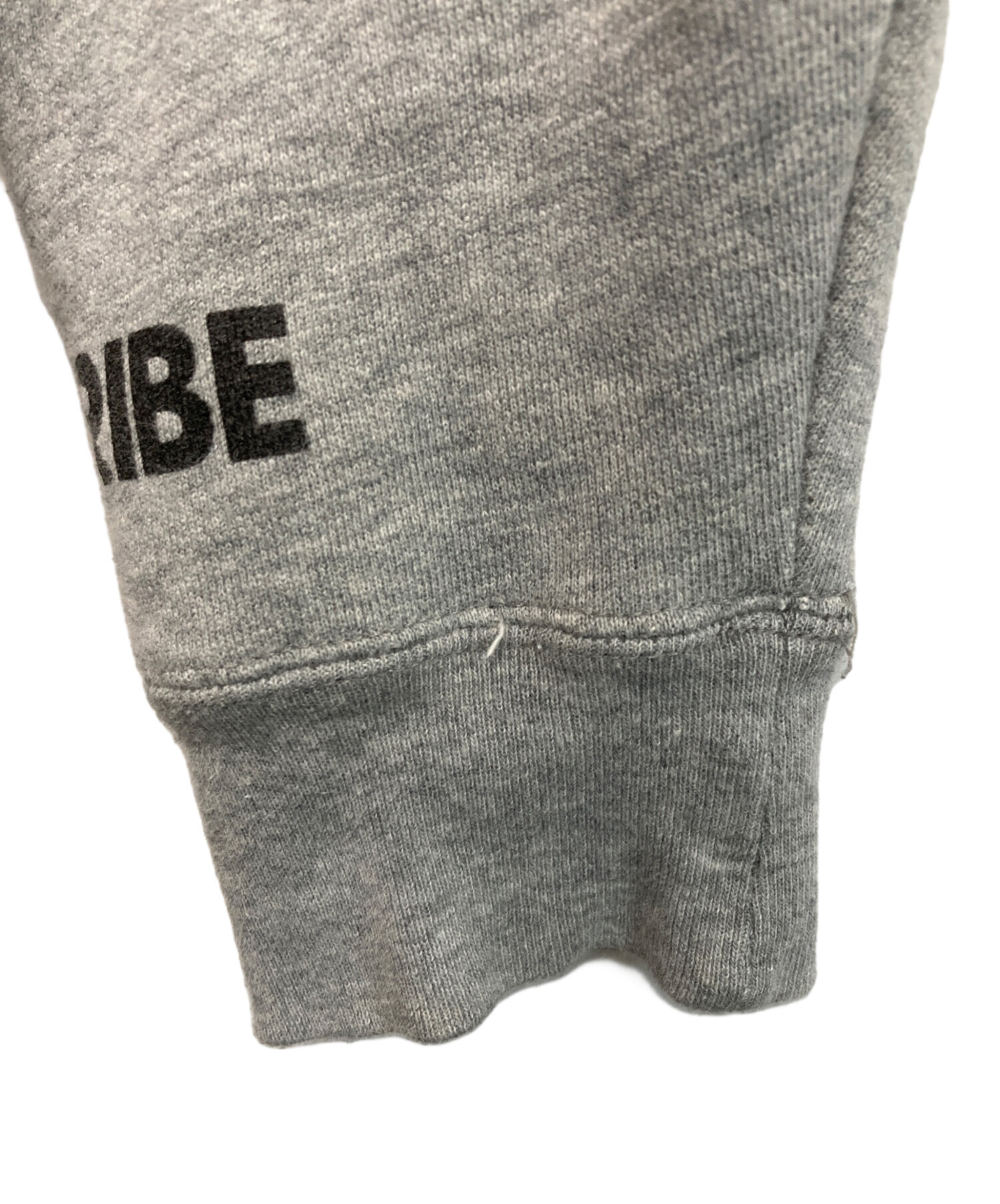 中古・古着通販】stussy (ステューシー) ジップパーカー グレー サイズ