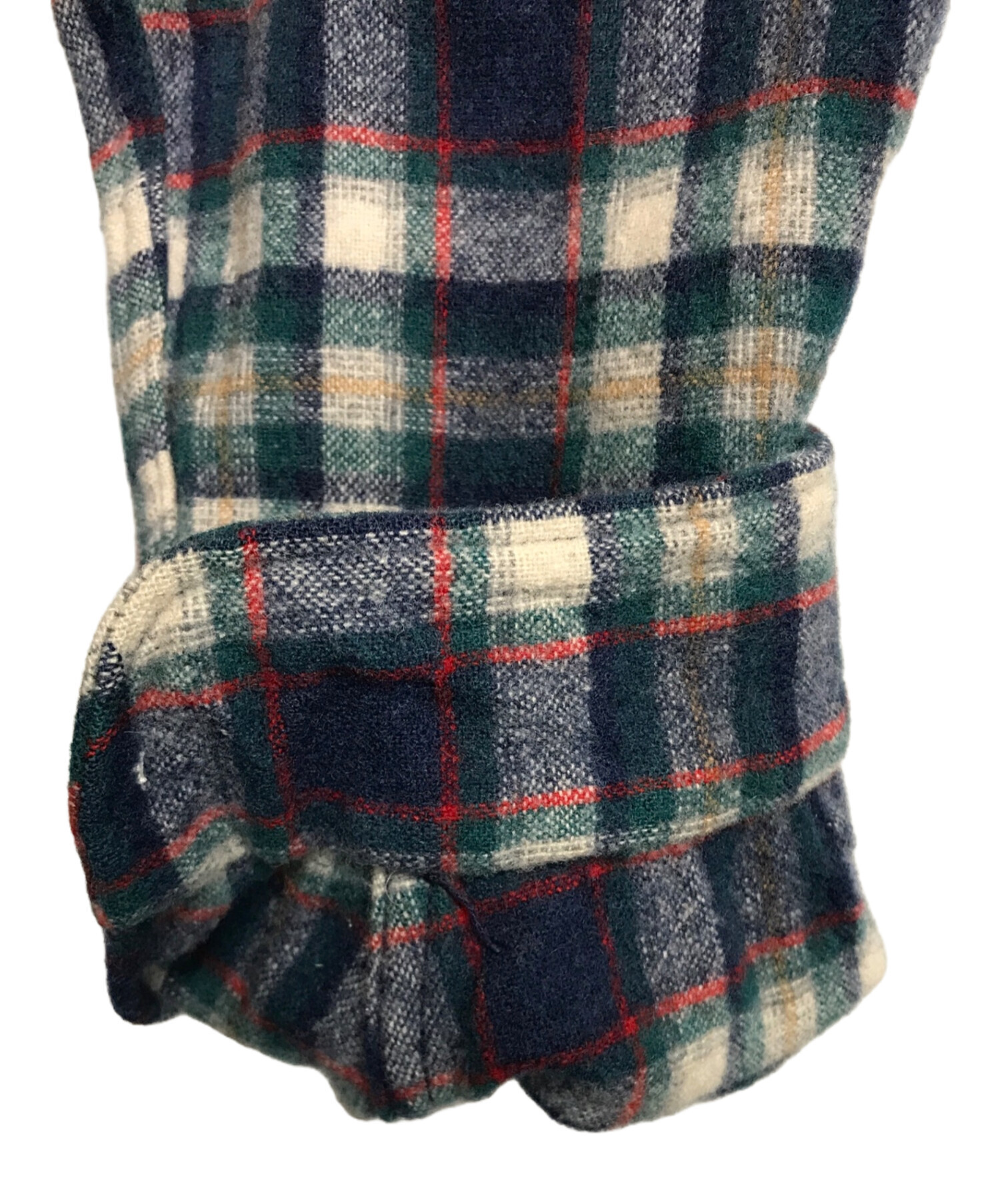 中古・古着通販】PENDLETON (ペンドルトン) 70sウールシャツ ネイビー