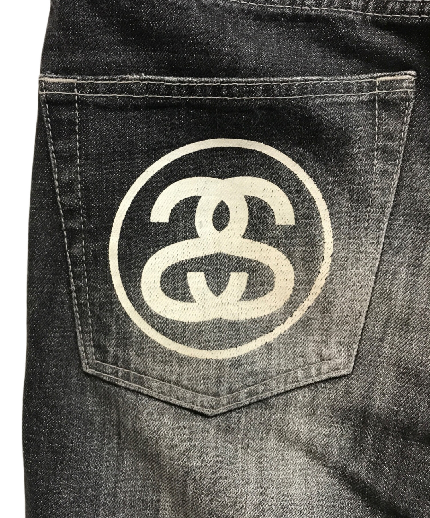 中古・古着通販】stussy (ステューシー) 00'S サークルロゴダメージ