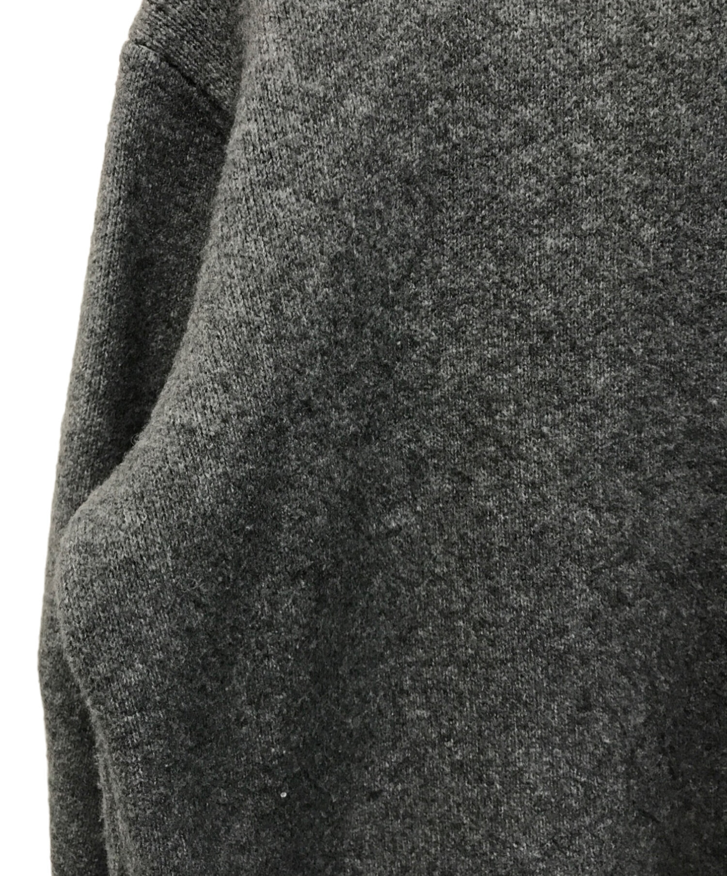 中古・古着通販】NKNIT (ンニット) ハートパターンニット グレー