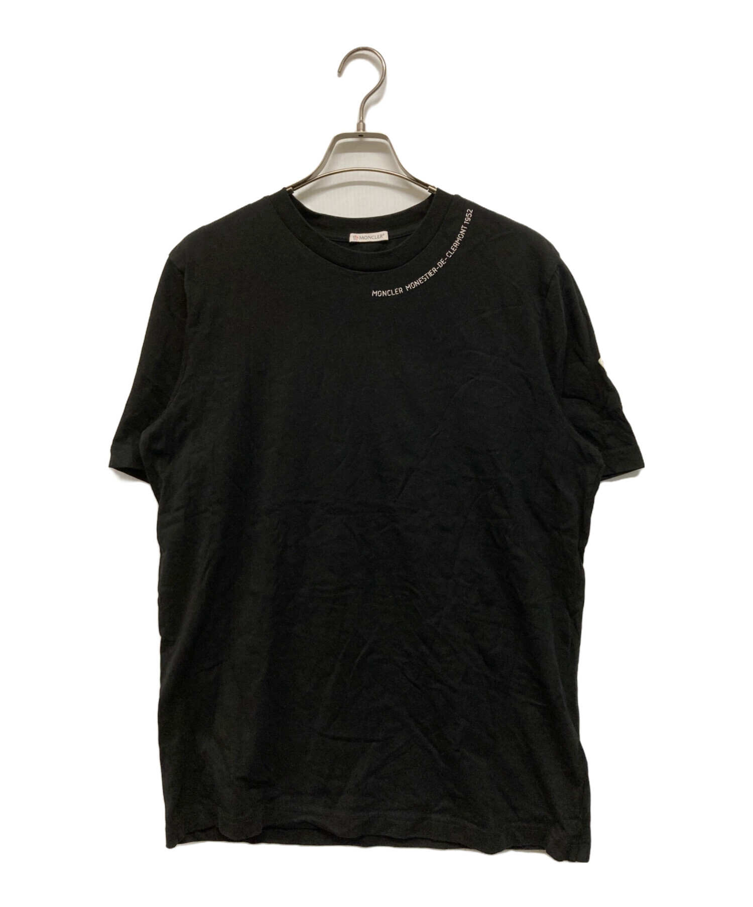 中古・古着通販】MONCLER (モンクレール) 3DロゴSS T-SHIRT ブラック 