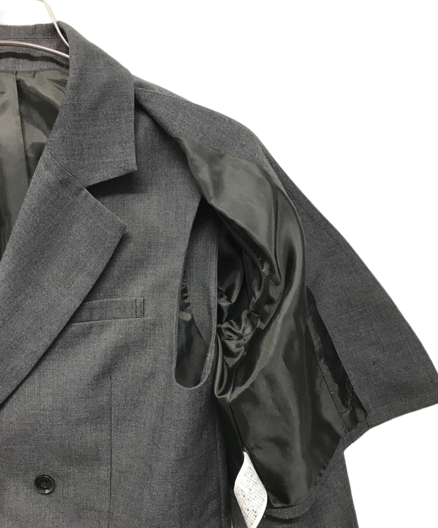 中古・古着通販】YANUK (ヤヌーク) 24SS モジュラー ジャケット グレー
