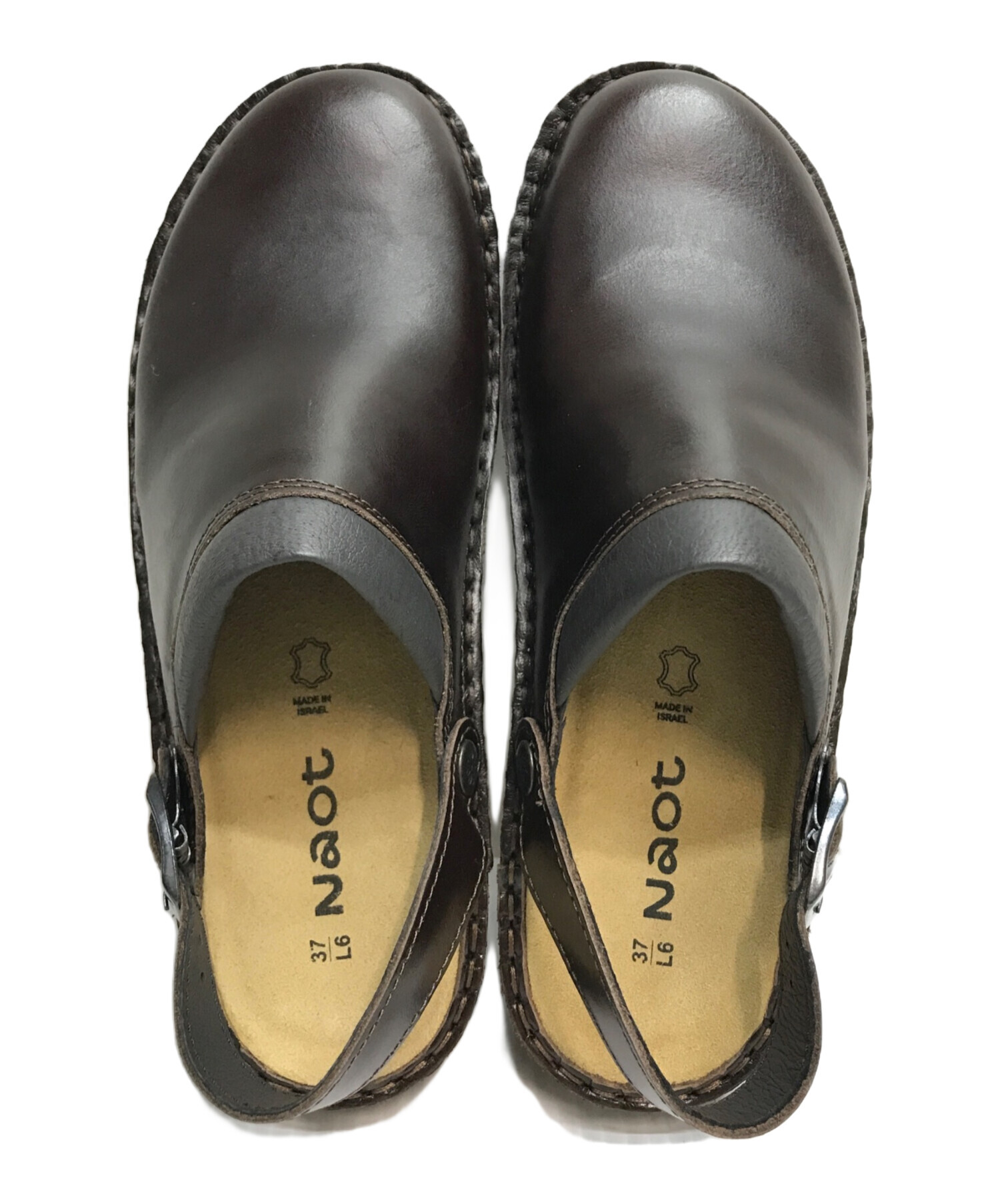 中古・古着通販】NAOT (ナオト) IRIS WALNUT ブラウン サイズ:SIZE 37