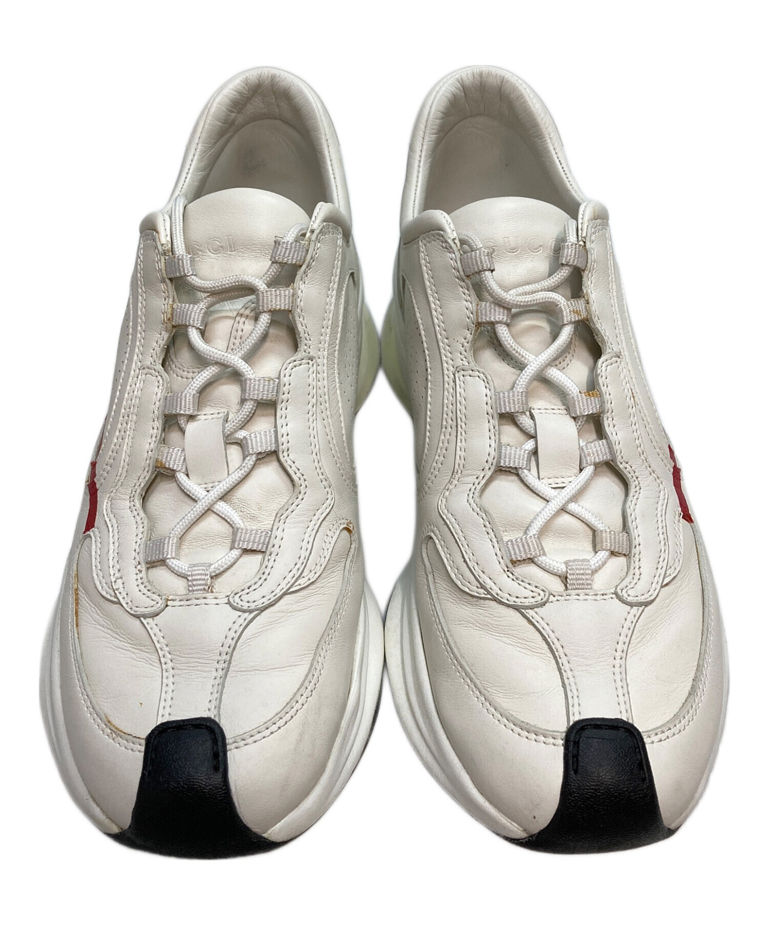 中古・古着通販】GUCCI (グッチ) インターロッキングG Run レザー