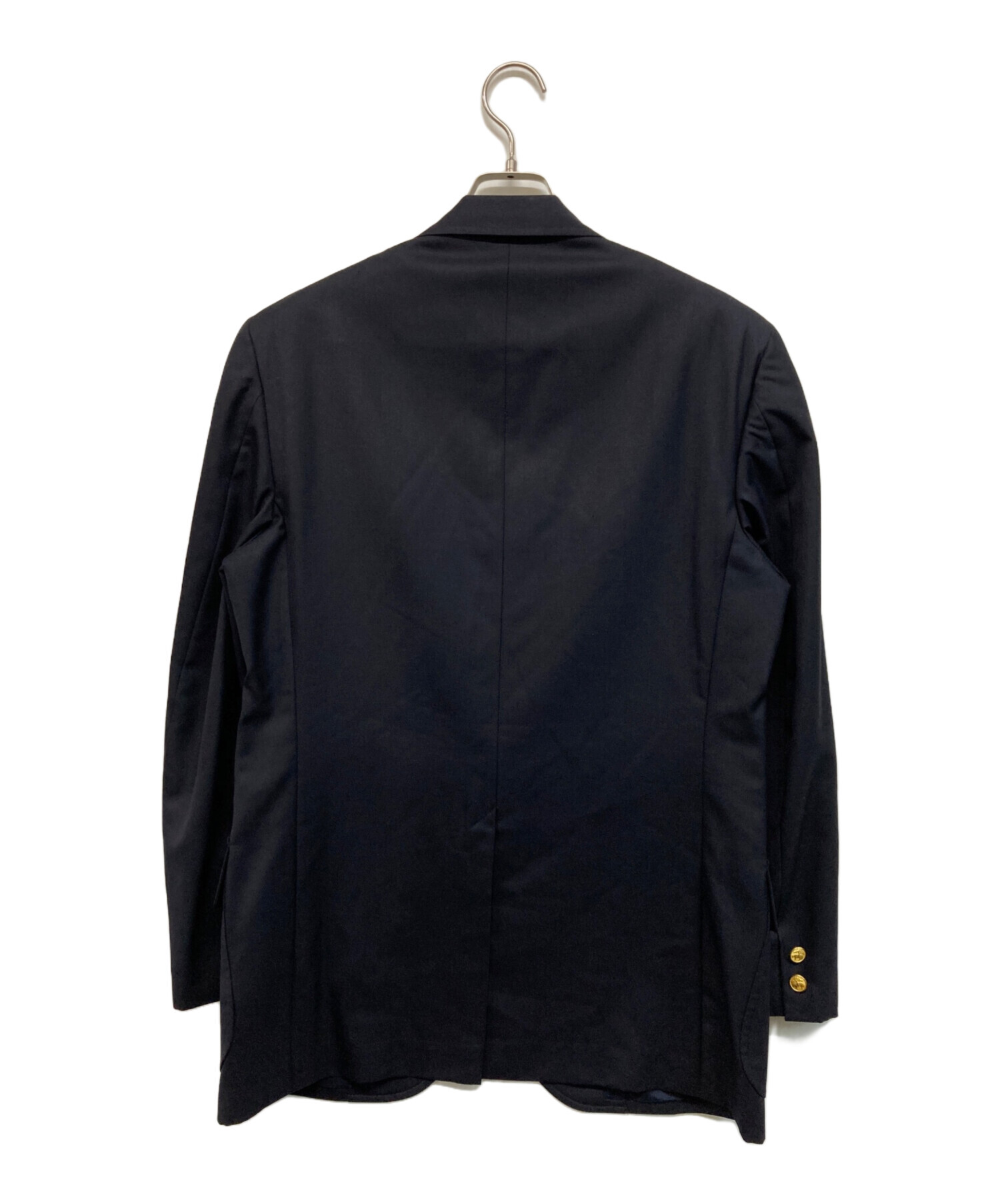 大きいサイズ42(LL)☆】美品 BROOKS BROTHERS 金ボタン ブレザー 紺 