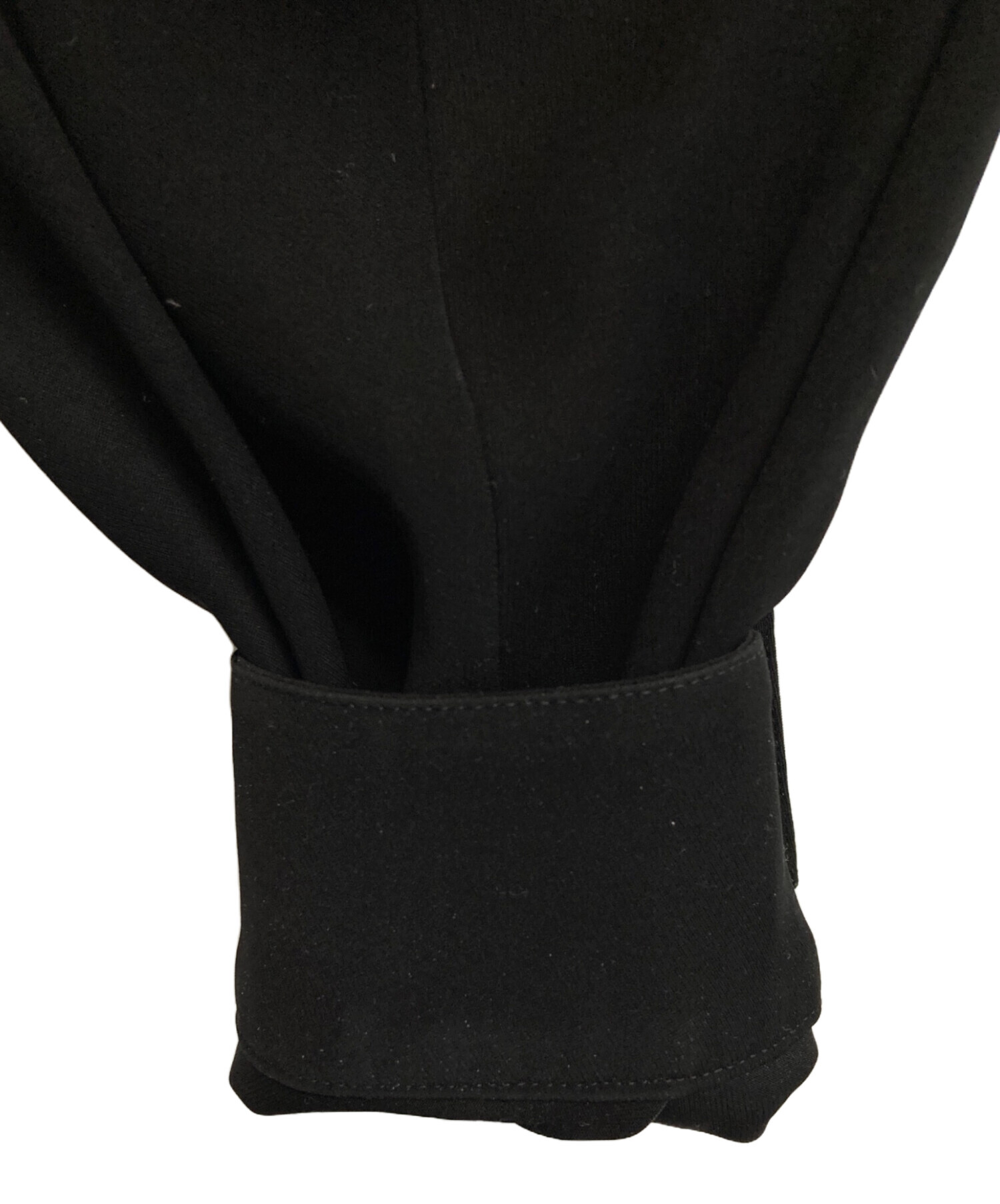 中古・古着通販】ENFOLD (エンフォルド) RAMDOM SLIT BLOUSE ブラック 