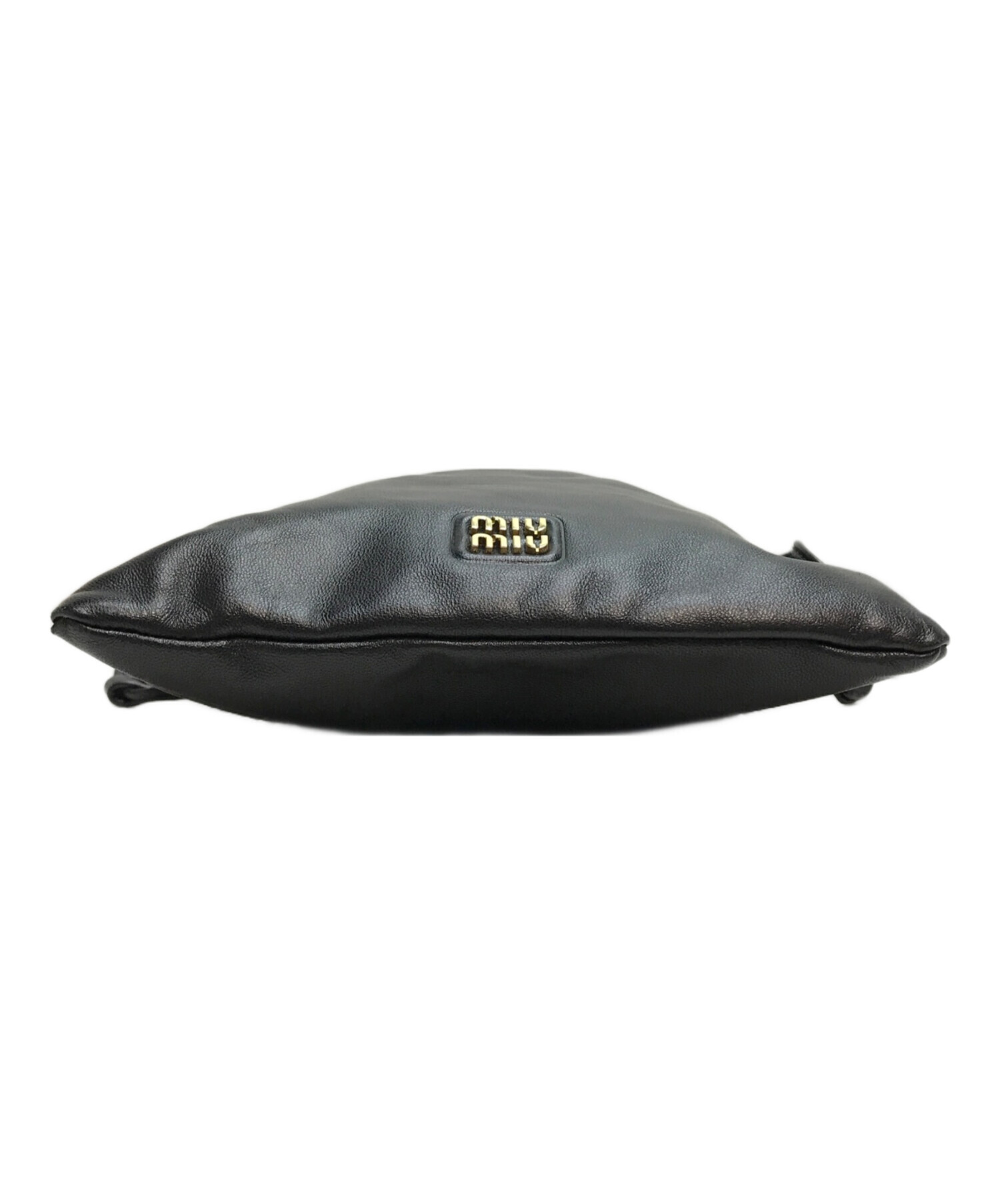 中古・古着通販】MIU MIU (ミュウミュウ) ナッパーレザーミニバッグ