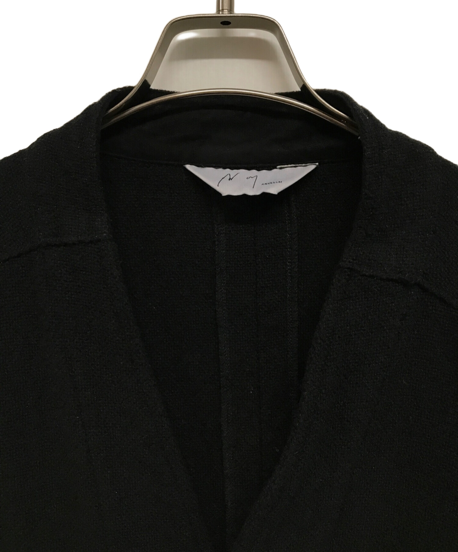 中古・古着通販】ANCELLM (アンセルム) W/S COLLARLESS JACKET(カラー