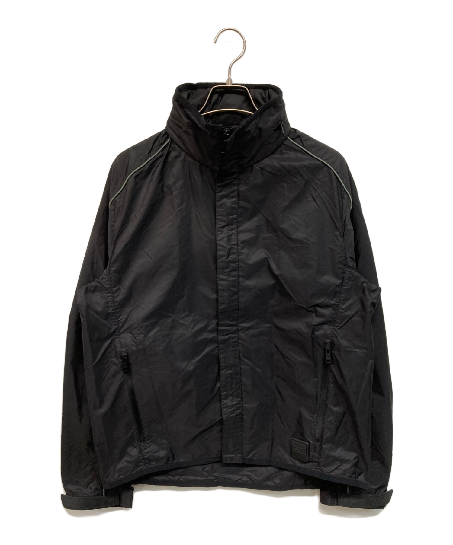 中古・古着通販】PRADA (プラダ) ラバーロゴナイロンジャケット