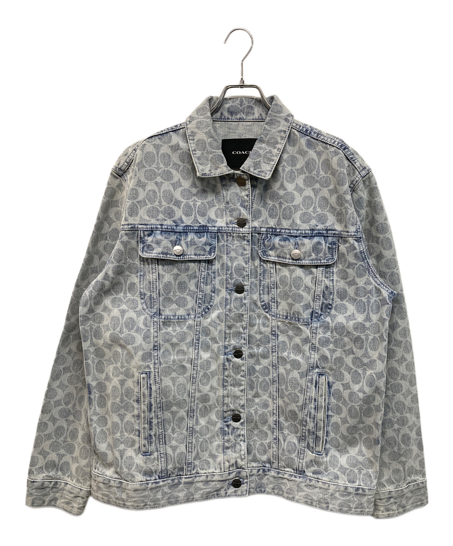中古・古着通販】COACH (コーチ) シグネチャー デニム ジャケット