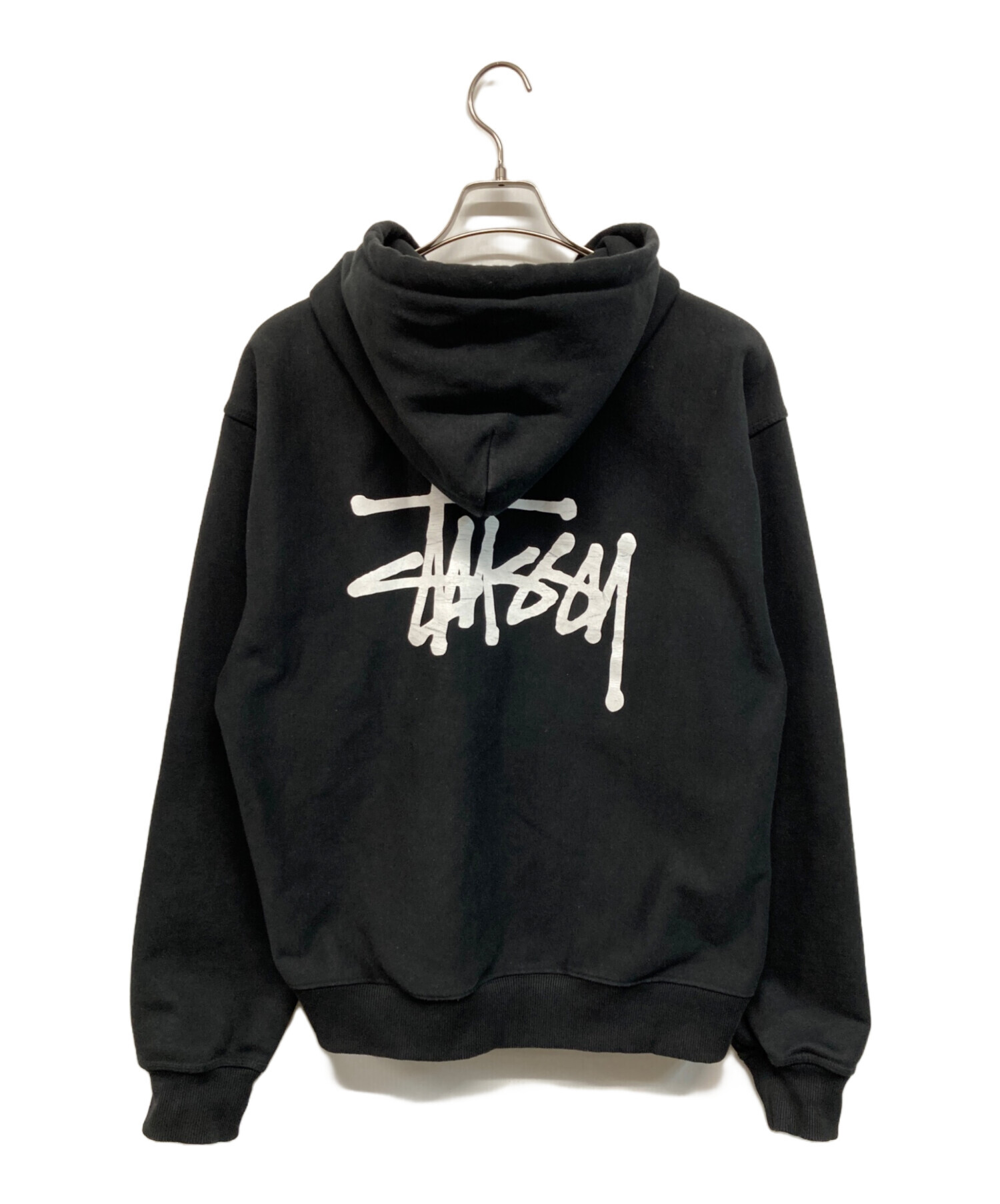 中古・古着通販】stussy (ステューシー) ストックロゴジップパーカー 