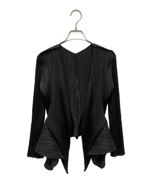 【ヴィンテージ】プリーツプリーズ PLEATS PLEASE PP31-JO286 カーディガン PLEATS PLEASE ISSEY MIYAKE - 【ヴィンテージ】プリーツプリーズ