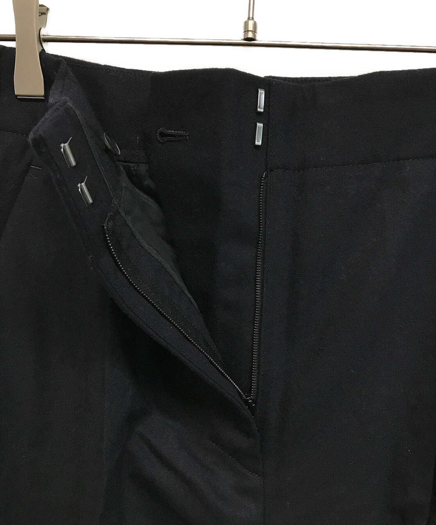 中古・古着通販】EBURE (エブール) ウールカシミヤポプリンパンツ