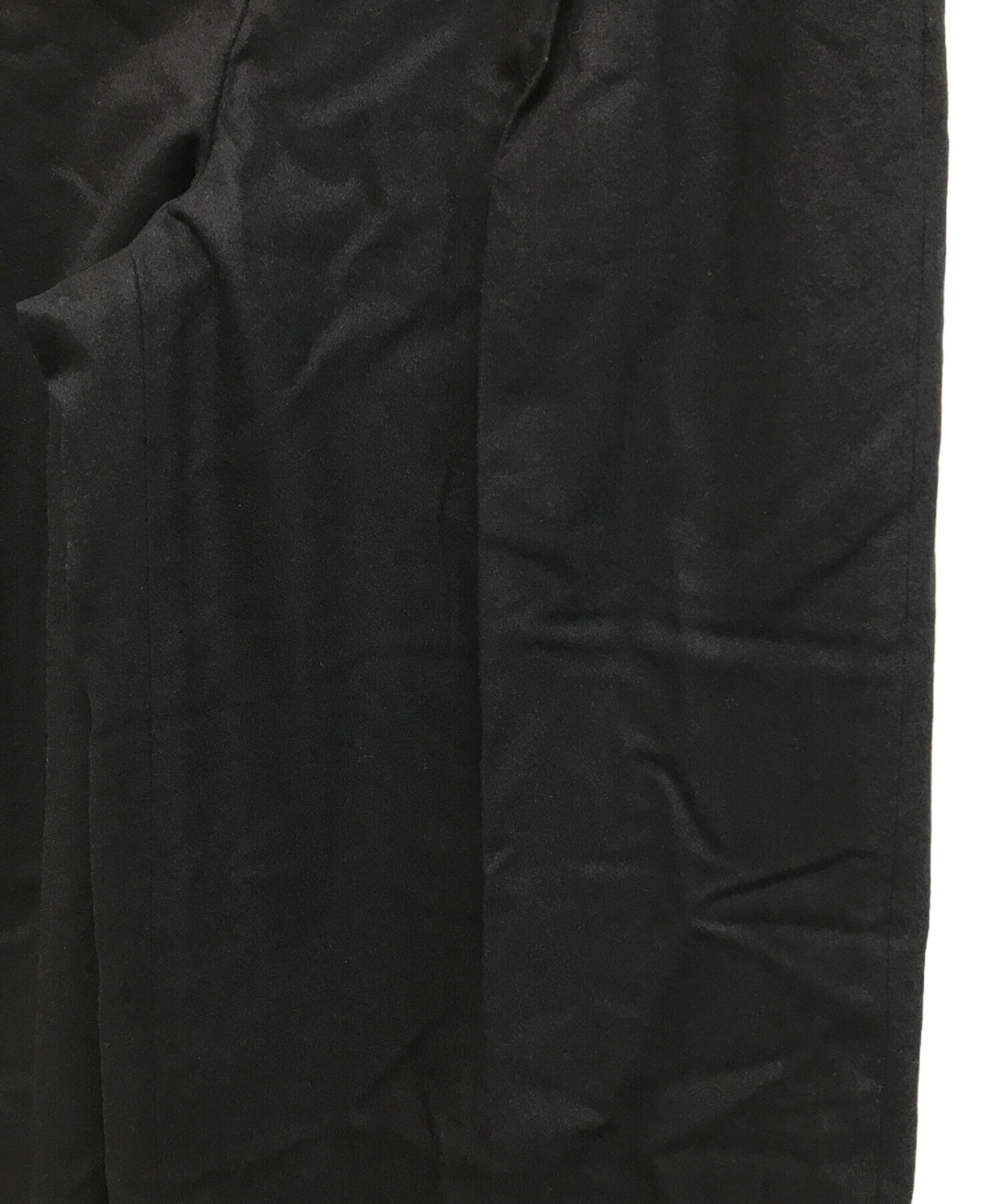 中古・古着通販】EBURE (エブール) ウールカシミヤポプリンパンツ