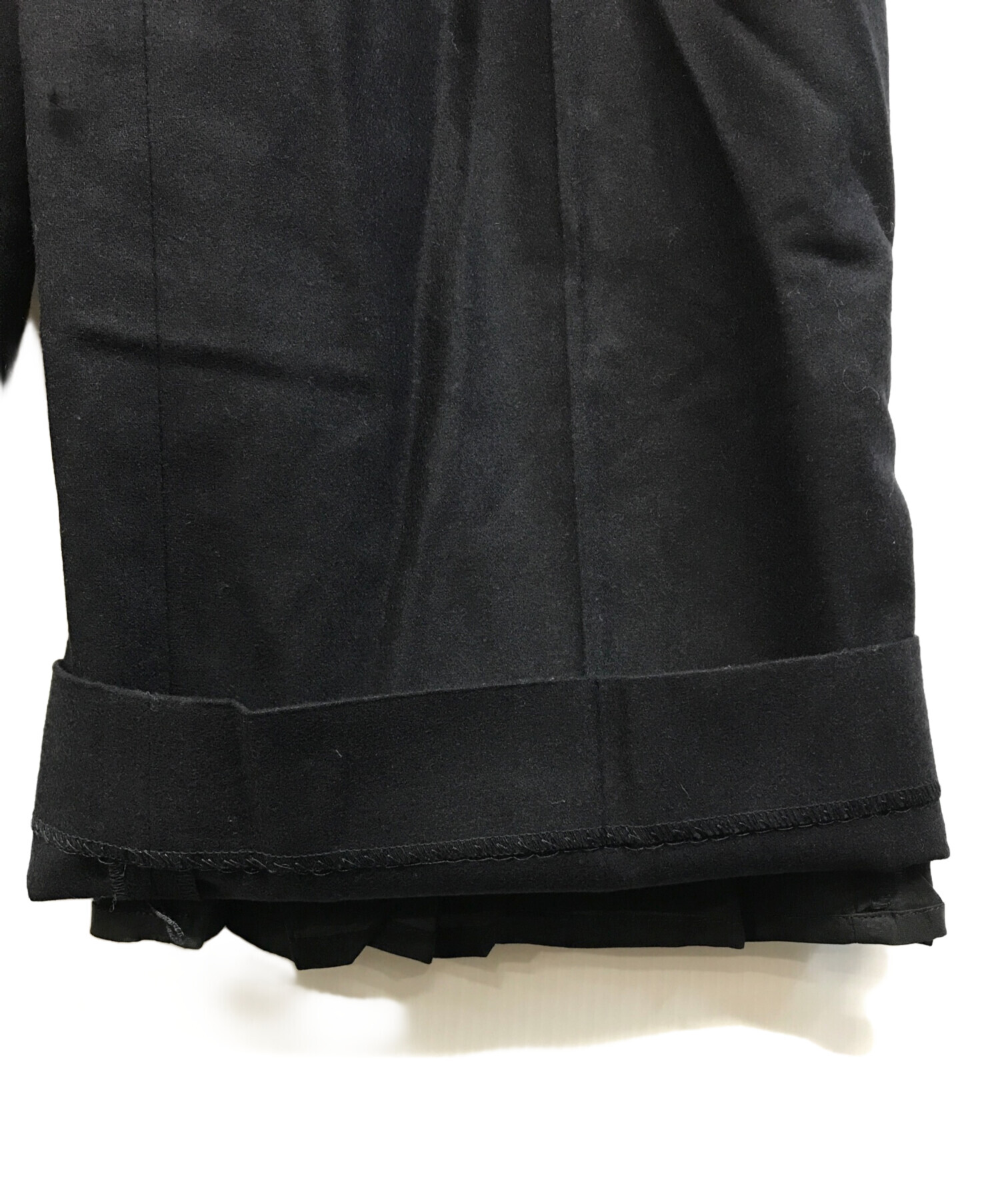 中古・古着通販】EBURE (エブール) ウールカシミヤポプリンパンツ