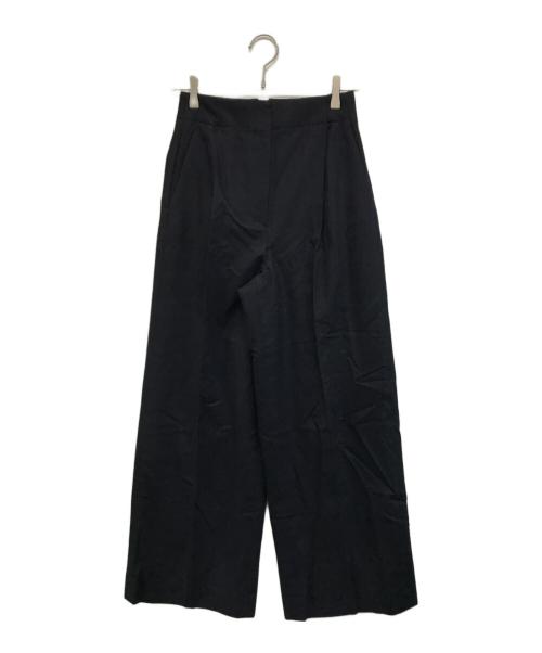 ebure エブール ウールカシミアポプリン カーゴパンツ ネイビー 中古・古着通販】EBURE (エブール) ウールカシミヤポプリンパンツ