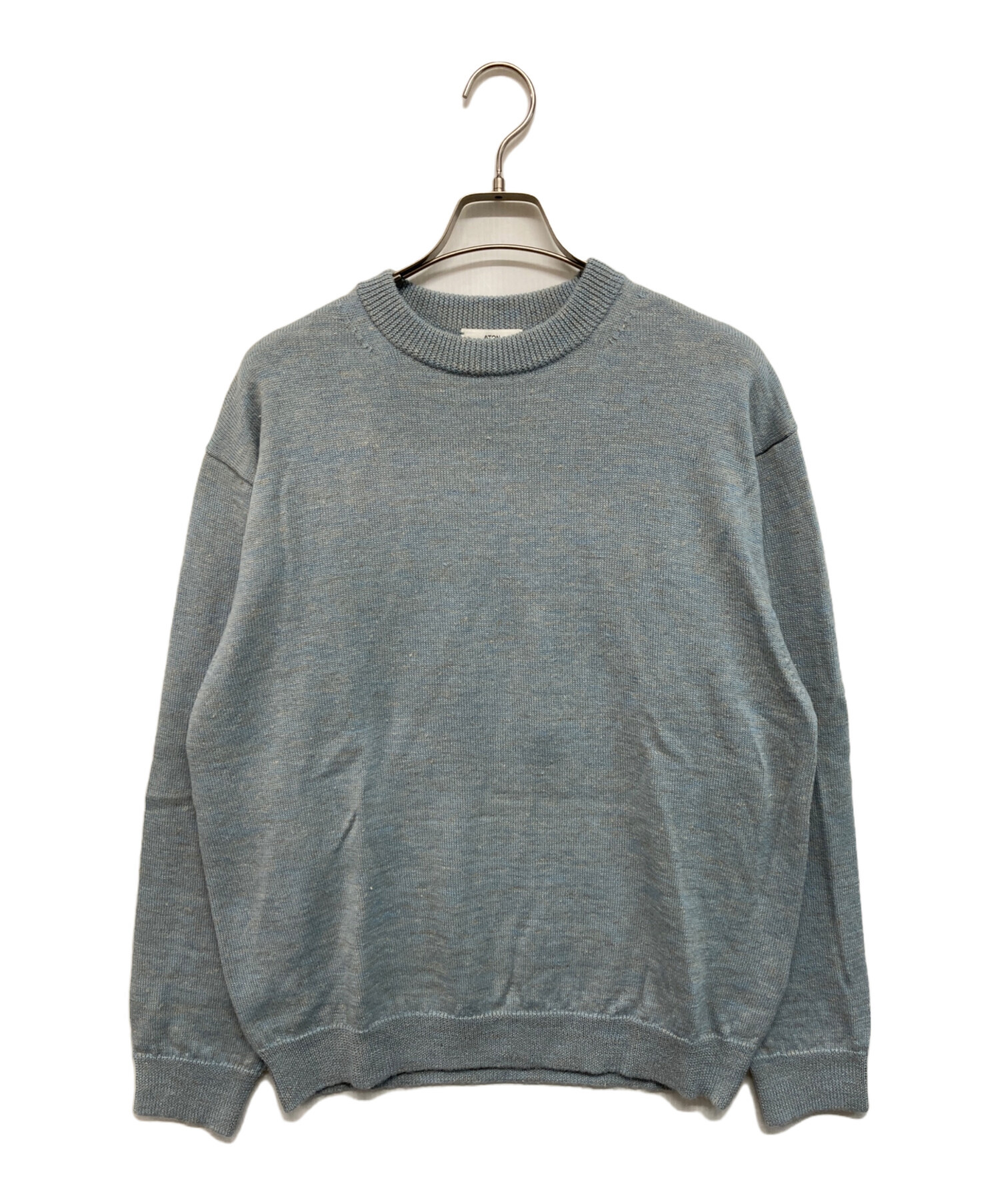 中古・古着通販】ATON (エイトン) BABY ALPACA LINEN | CREWNECK 