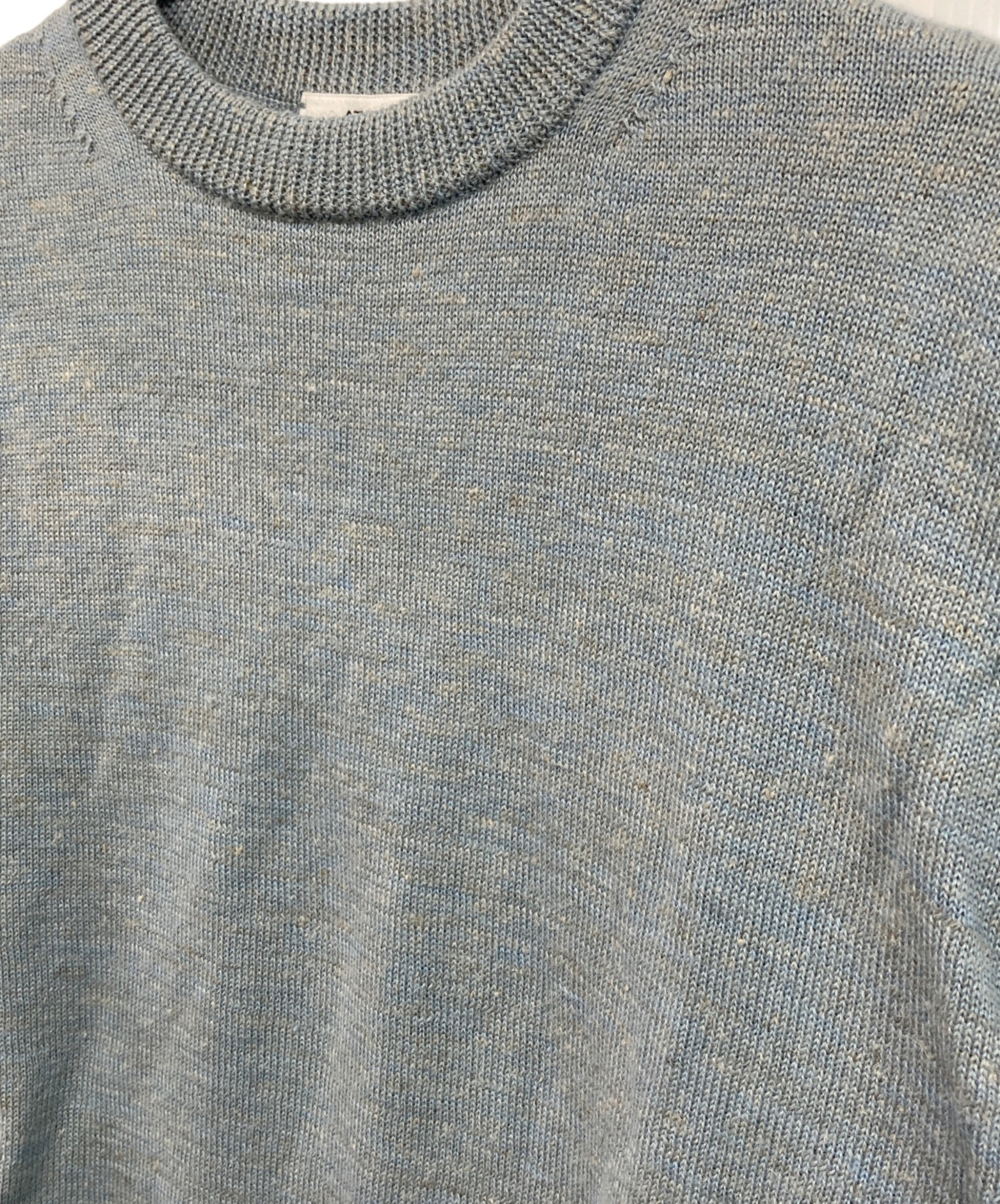 中古・古着通販】ATON (エイトン) BABY ALPACA LINEN | CREWNECK 