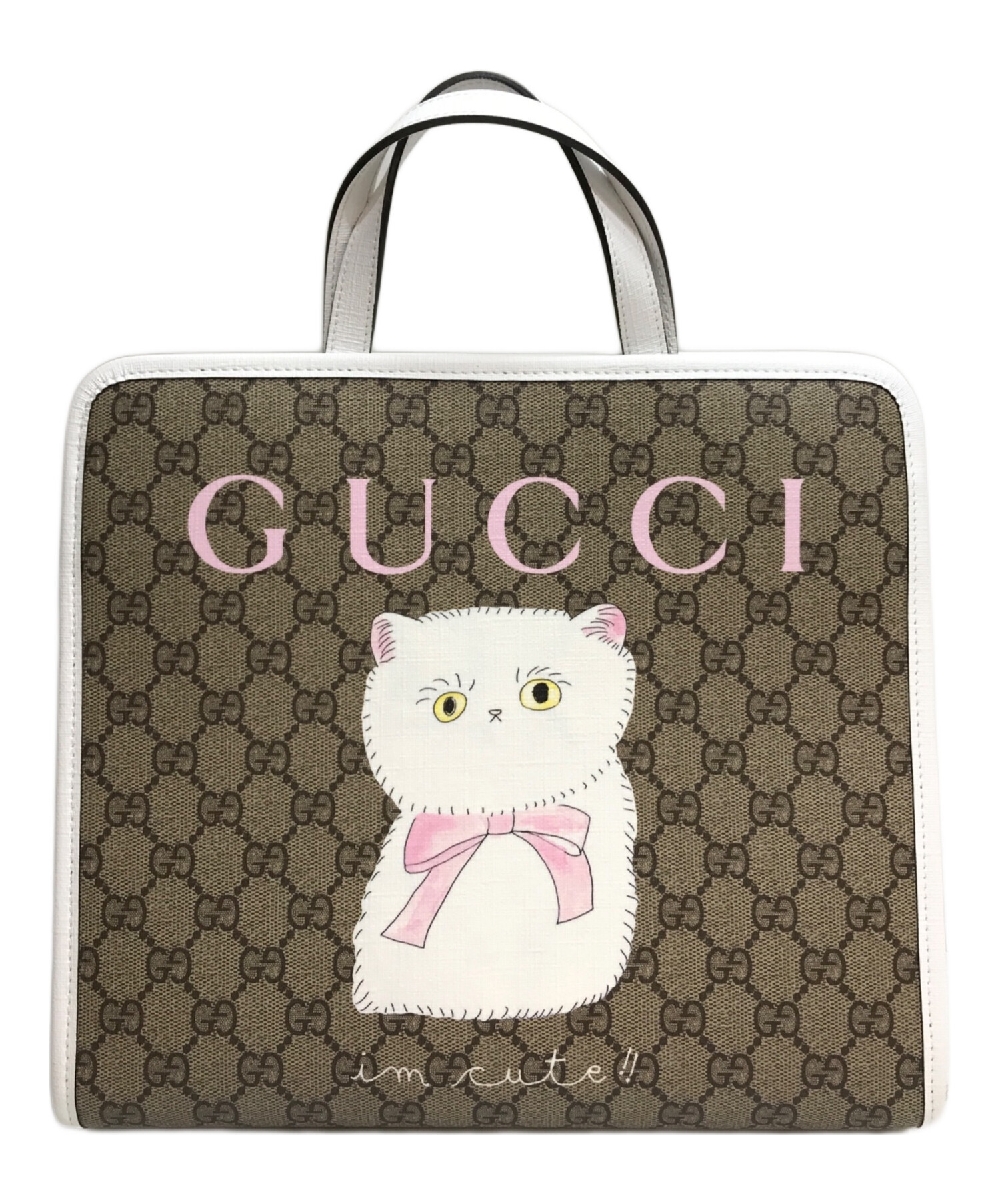 中古・古着通販】GUCCI (グッチ) 〔チルドレンズ〕GG プリント トート