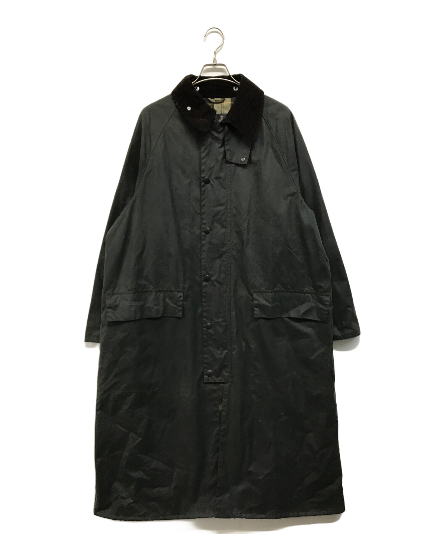 y*d様 Barbour バブアー　 BURGHLEY バーレー　 ワックスコッ 中古・古着通販】Barbour (バブアー) 【OS WAX BURGHLEY】オーバー
