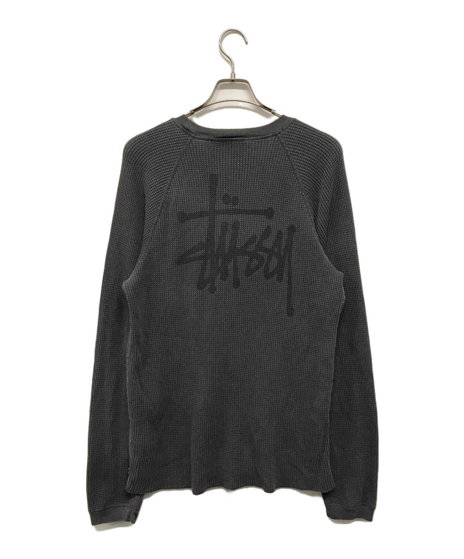 中古・古着通販】stussy (ステューシー) Raglan Thermal L/S Crew 