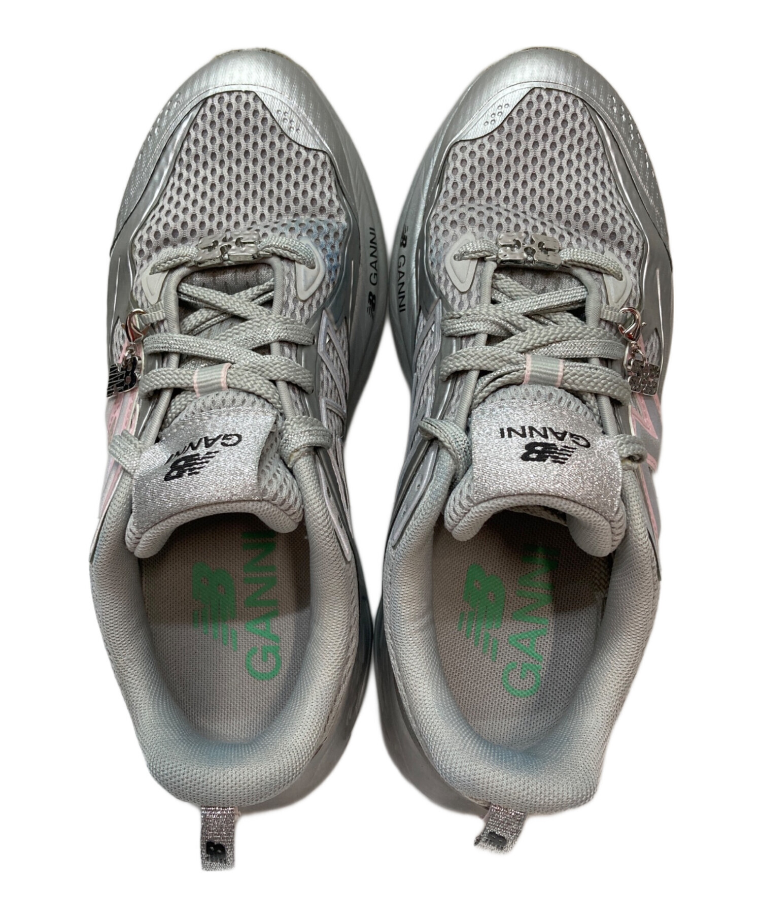 New Balance Ganni グレー スニーカー 中古・古着通販】GANNI (ガニー) NEW BALANCE (ニューバランス) FRESH