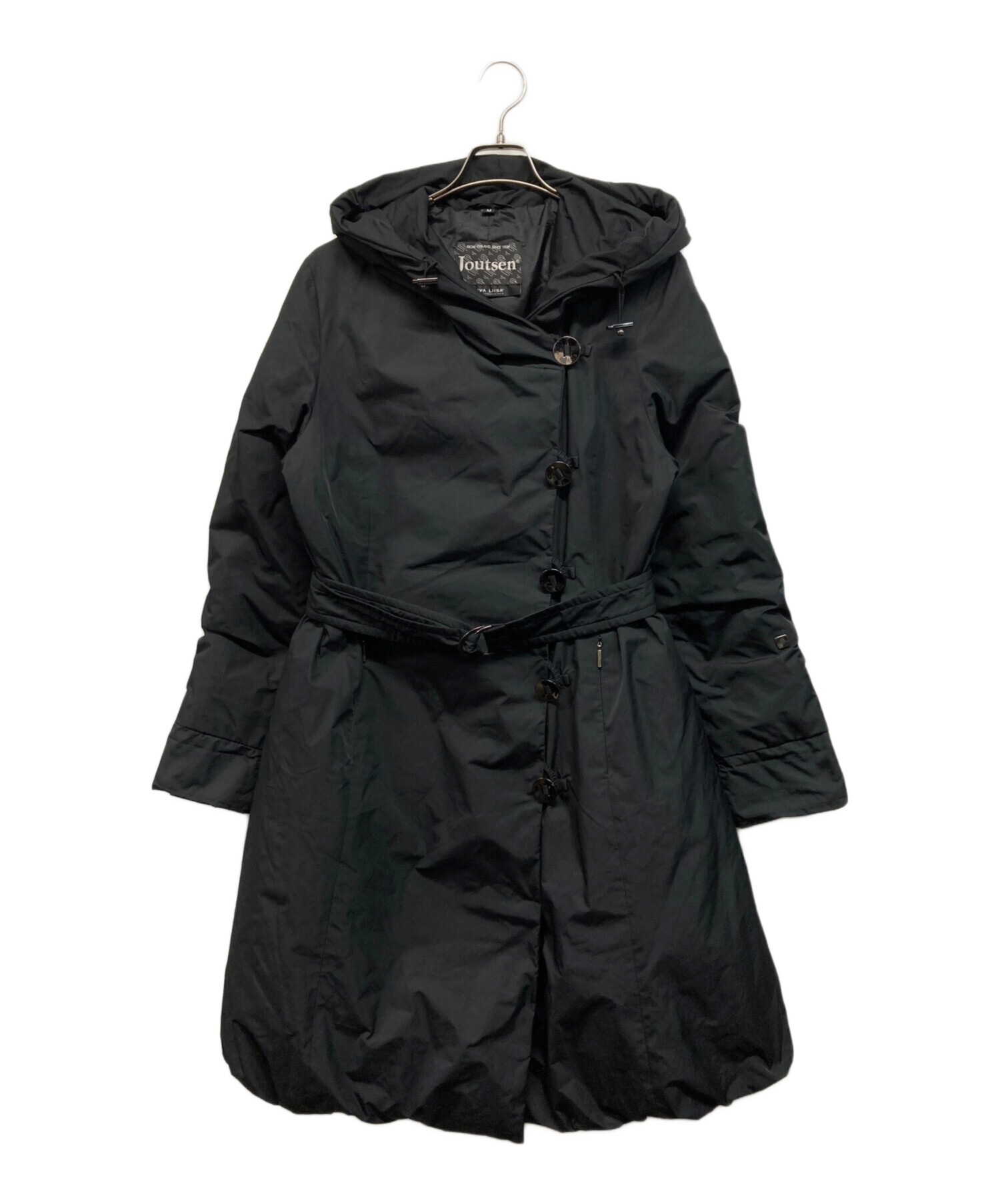 joutsen（ヨーツェン）フード取り外し可ロングダウンコートxxs 美品 中古・古着通販】JOUTSEN (ヨーツェン) ダウンコート ブラック サイズ